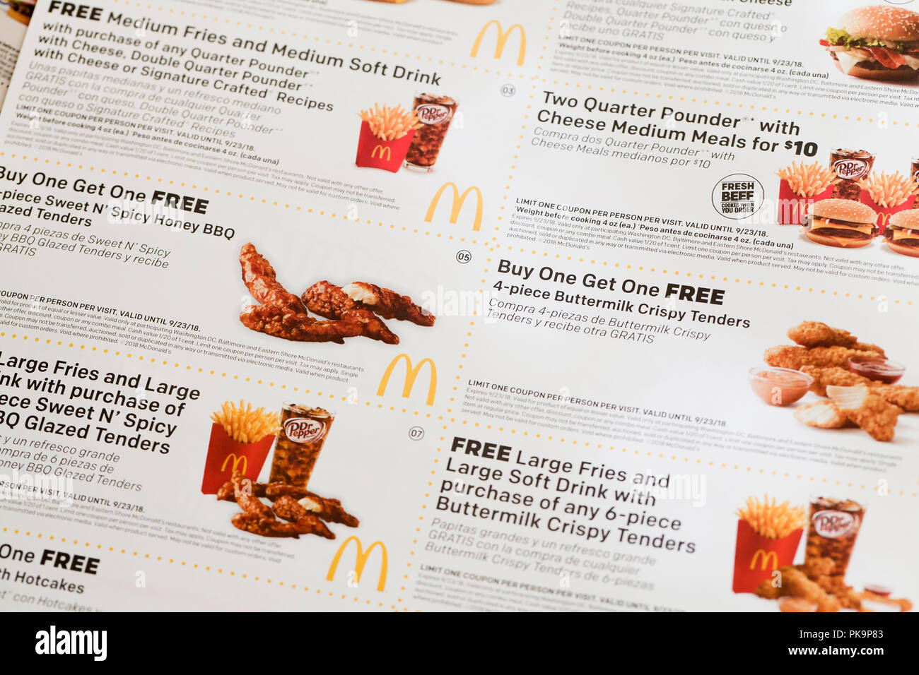 free printable mcdonalds coupons online