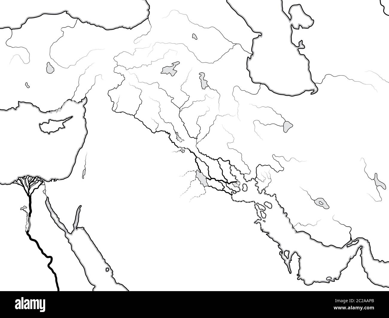Mesopotamia Map Mesopotamia Map