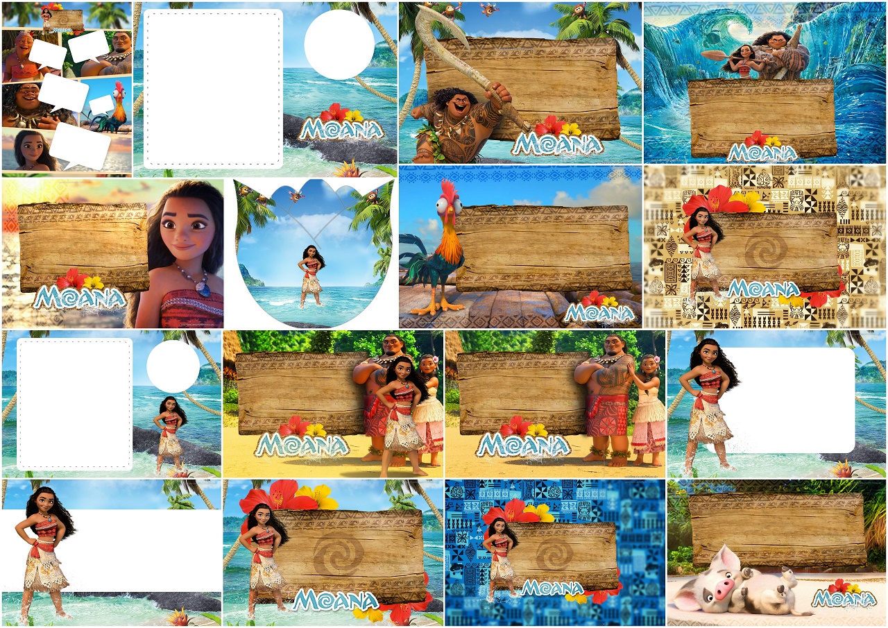 Moana Free Printable Invitations Moana Free Printable Invitations