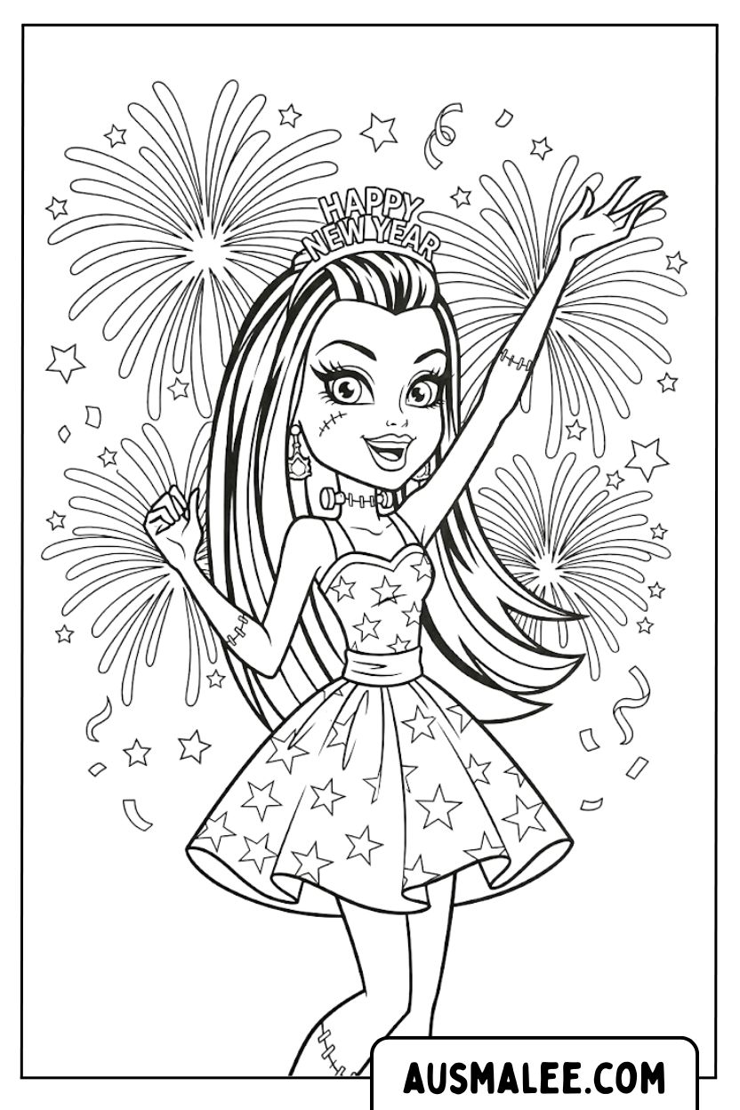 Monster High Coloring Pages Monster High Coloring Pages