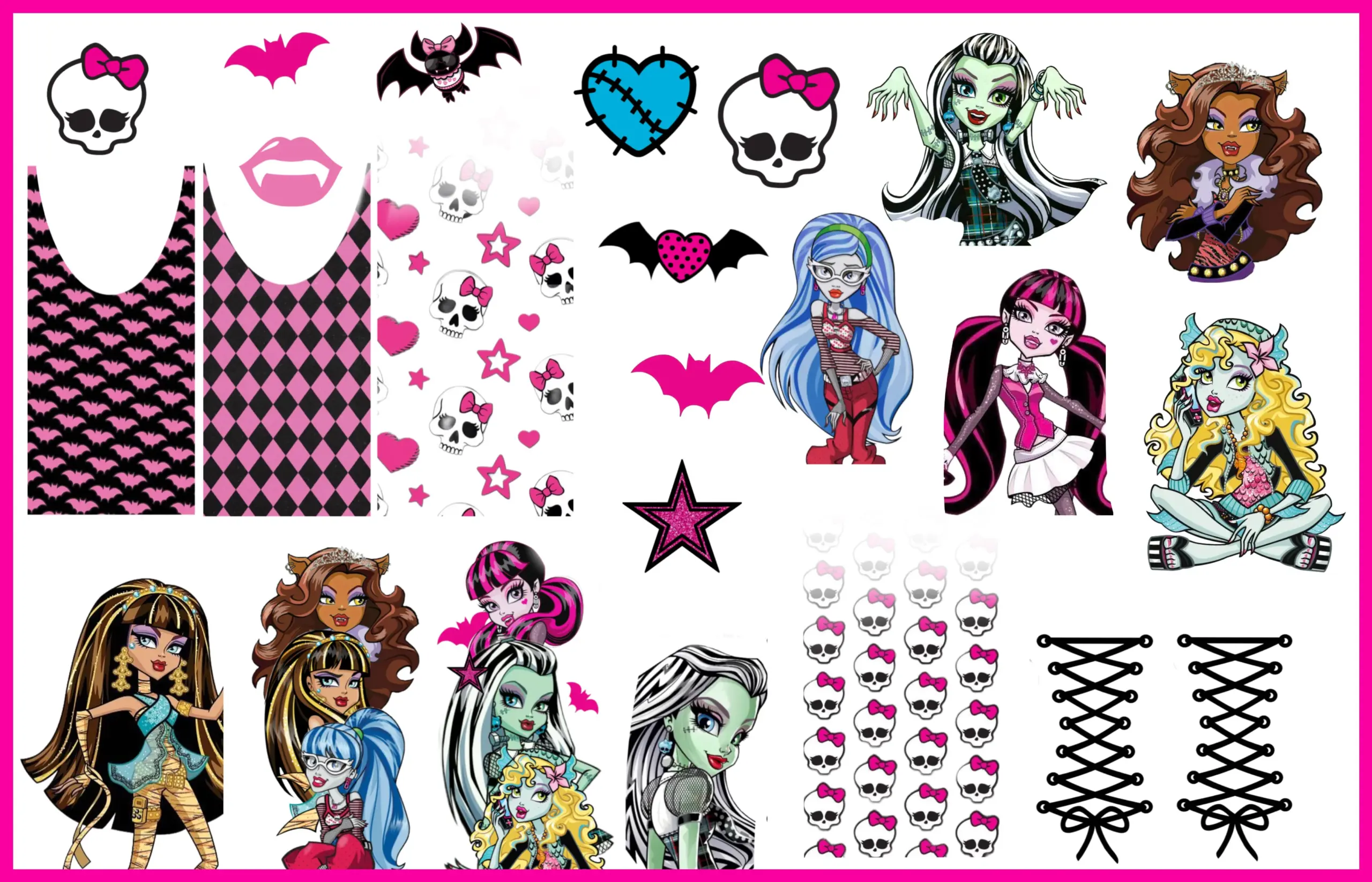 Monster High Premium Decal Monster High Premium Decal