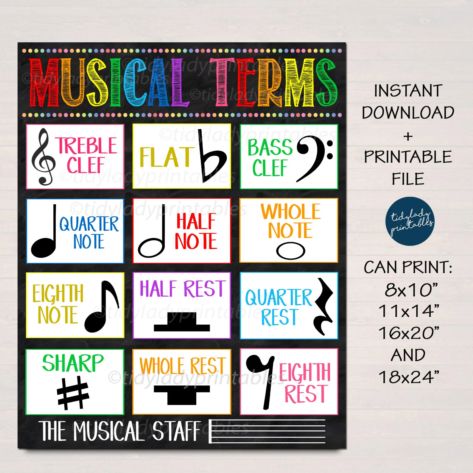 free printable music posters