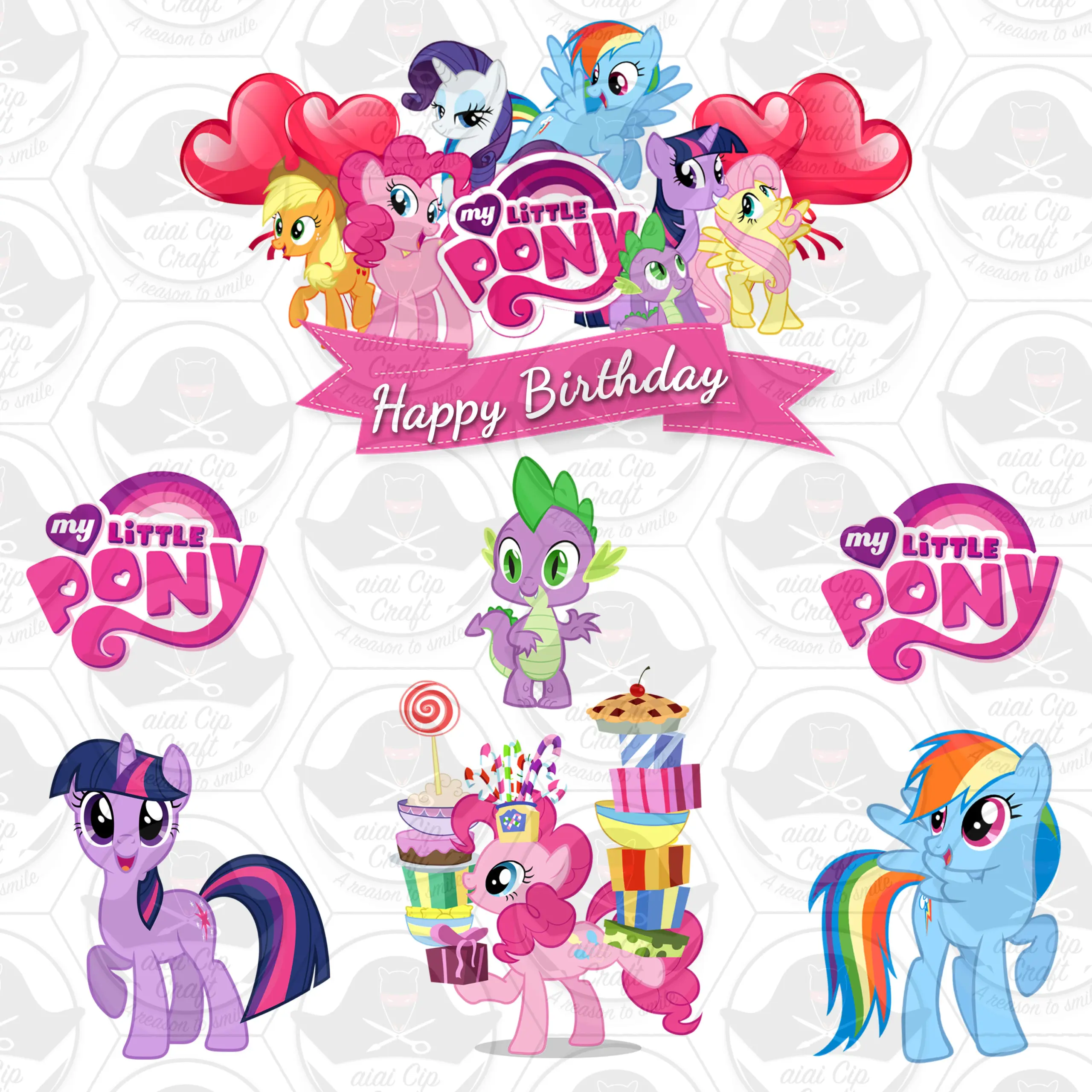 free printable my little pony cupcake toppers free printable my little pony cupcake toppers