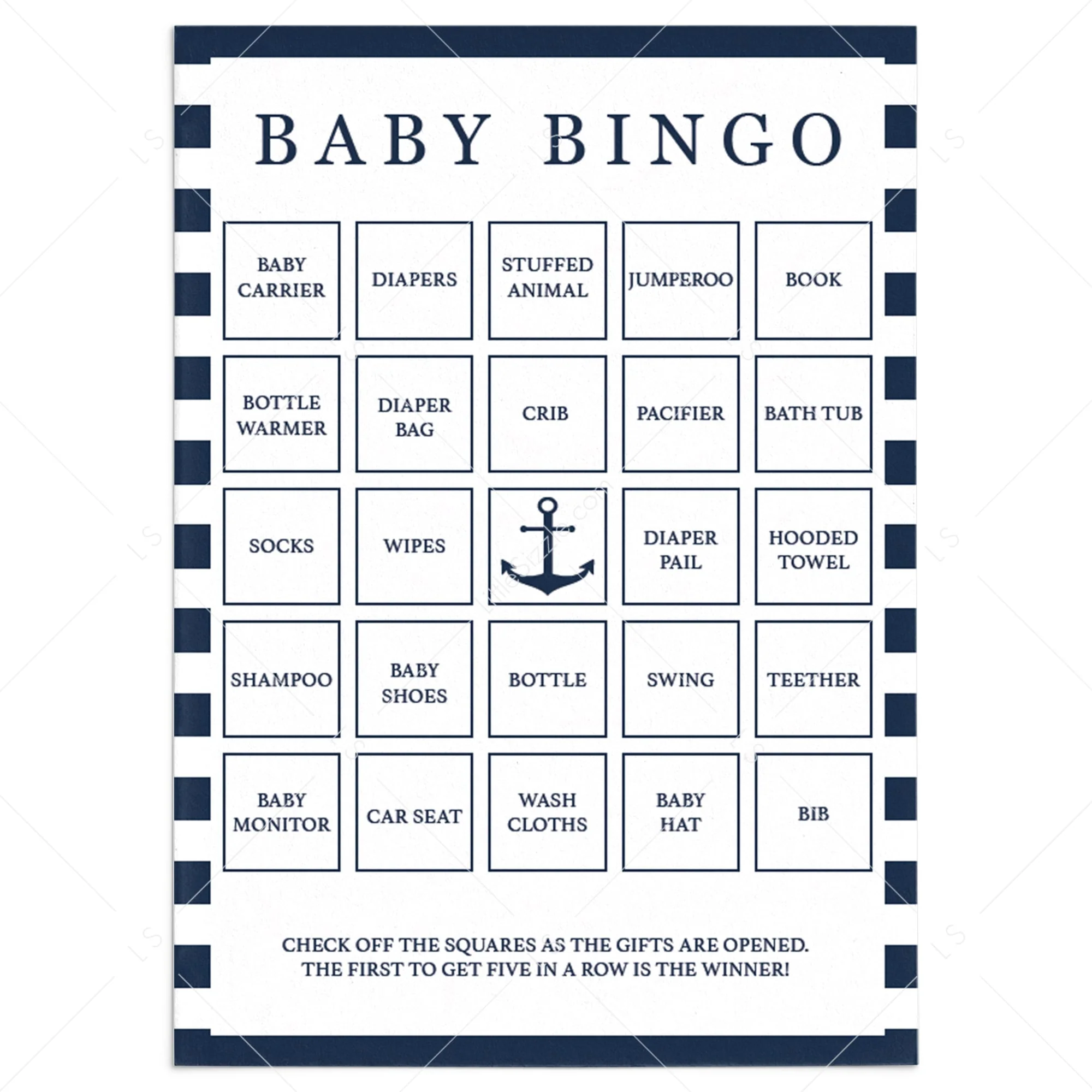 50 free printable baby bingo cards 50 free printable baby bingo cards