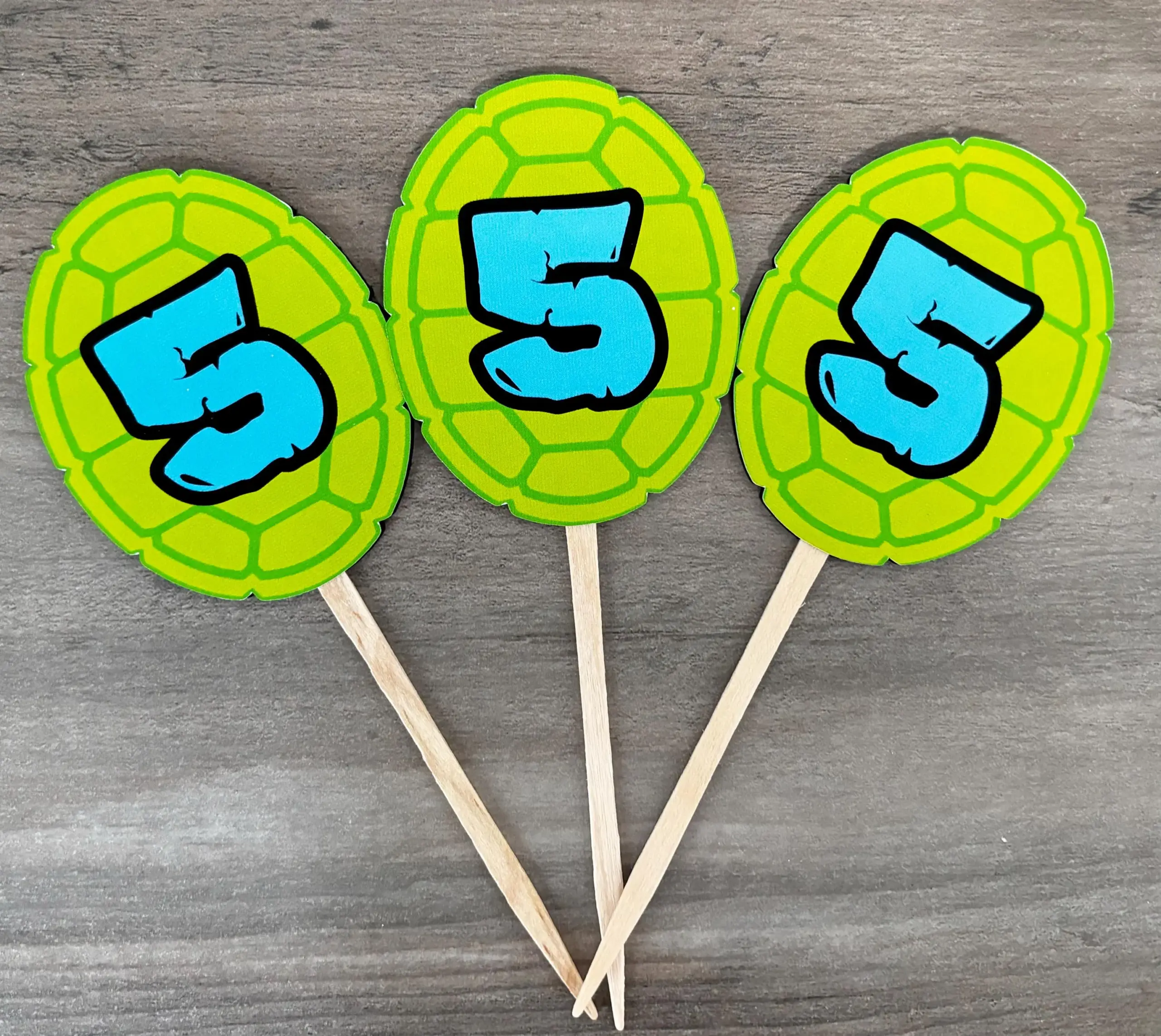 Ninja Turtles Cupcake Toppers Printable Ninja Turtles Cupcake Toppers Printable