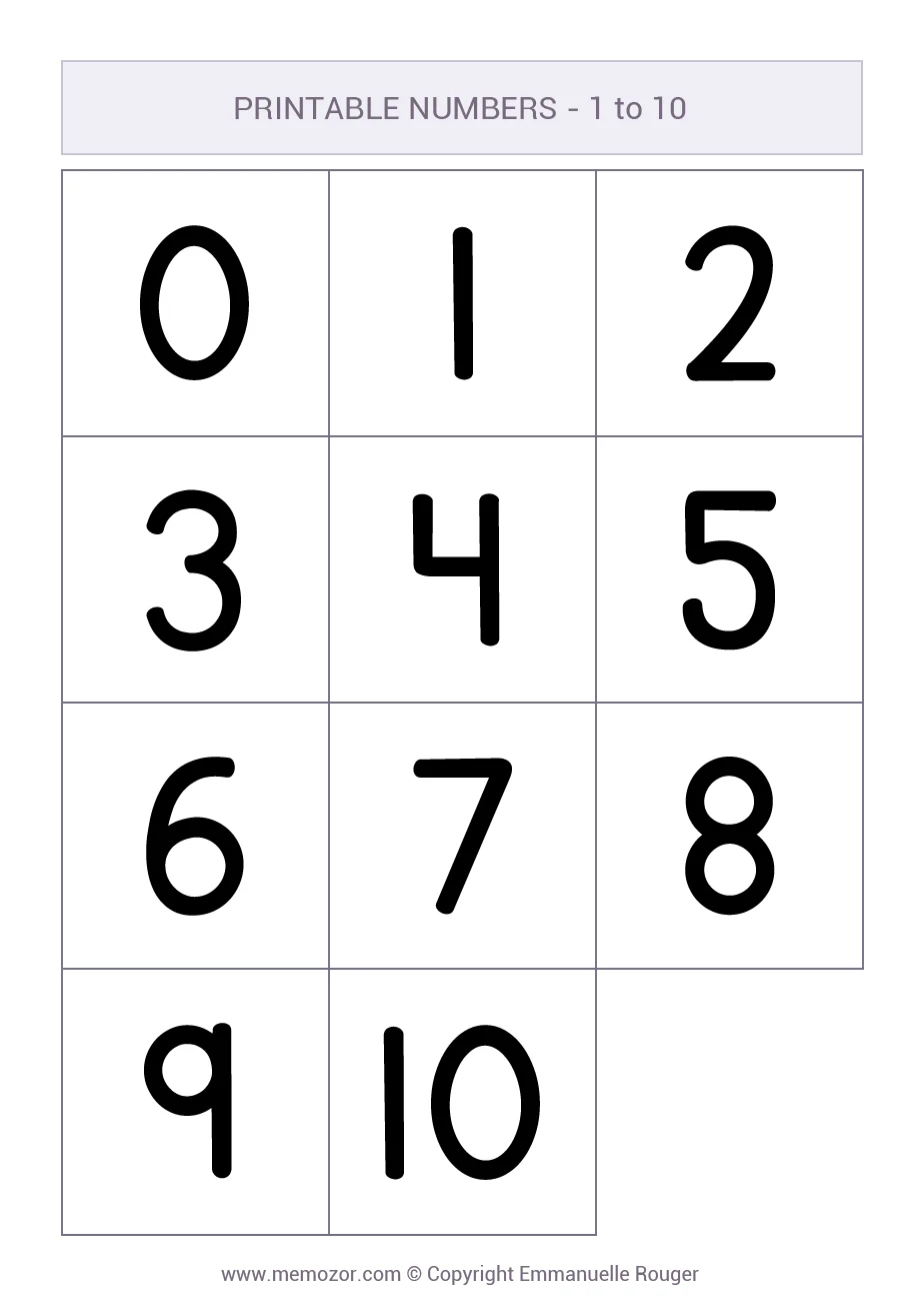 Numbers Numbers