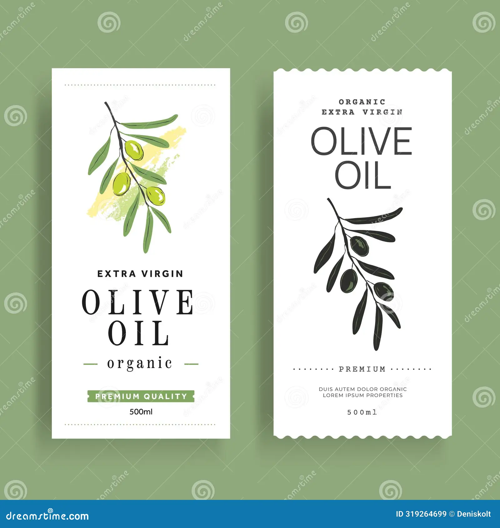 Olive Oil Label Template Vector Packaging Design Layout Olives Branch Image319264699 Olive Oil Label Template Vector Packaging Design Layout Olives Branch Image319264699