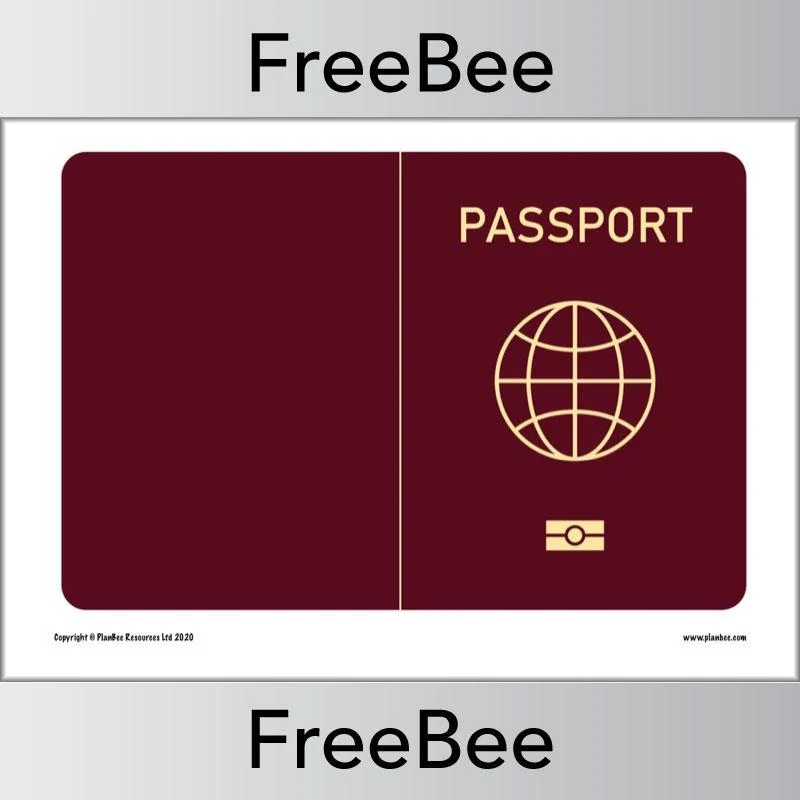 Passport Template Passport Template