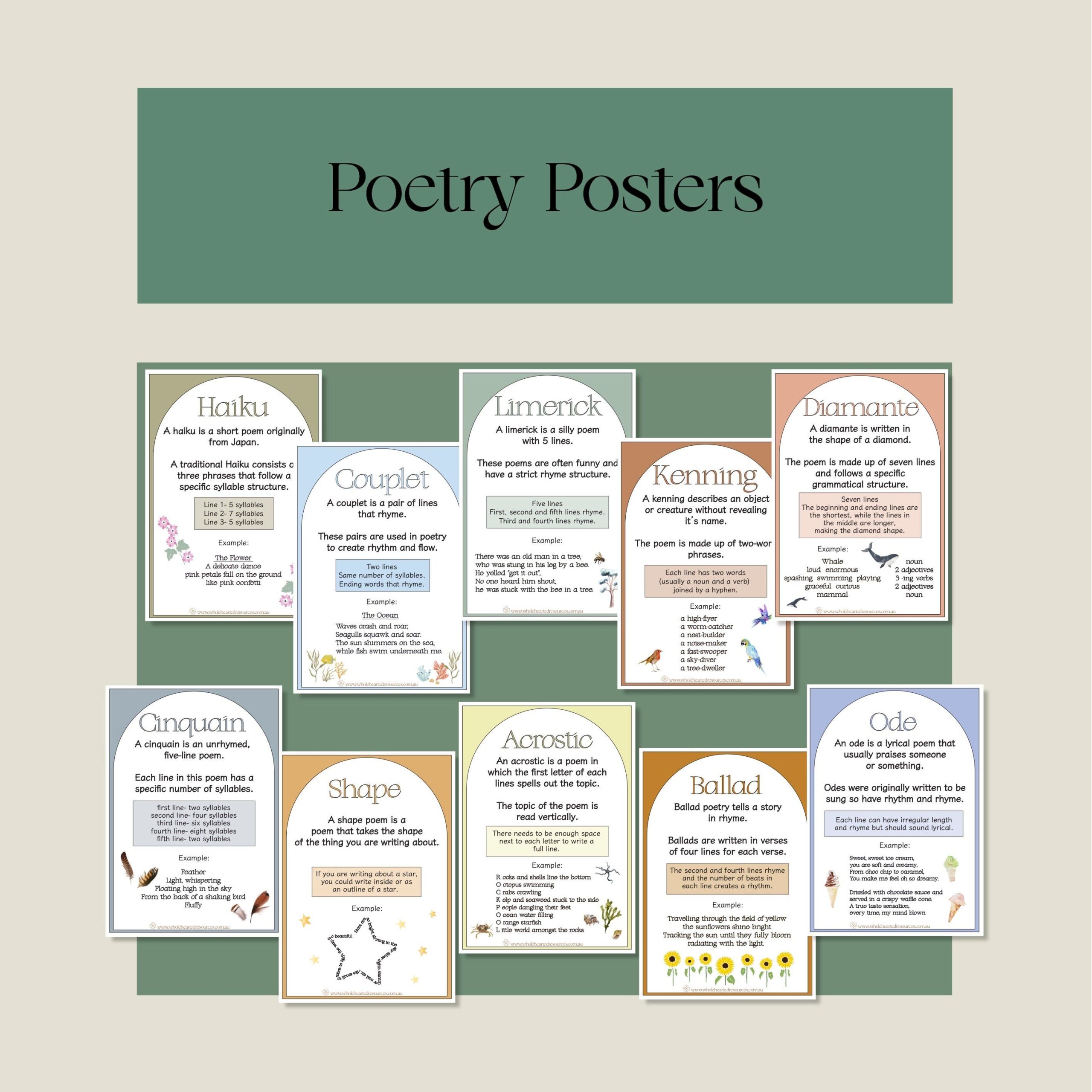 free printable poetry posters free printable poetry posters