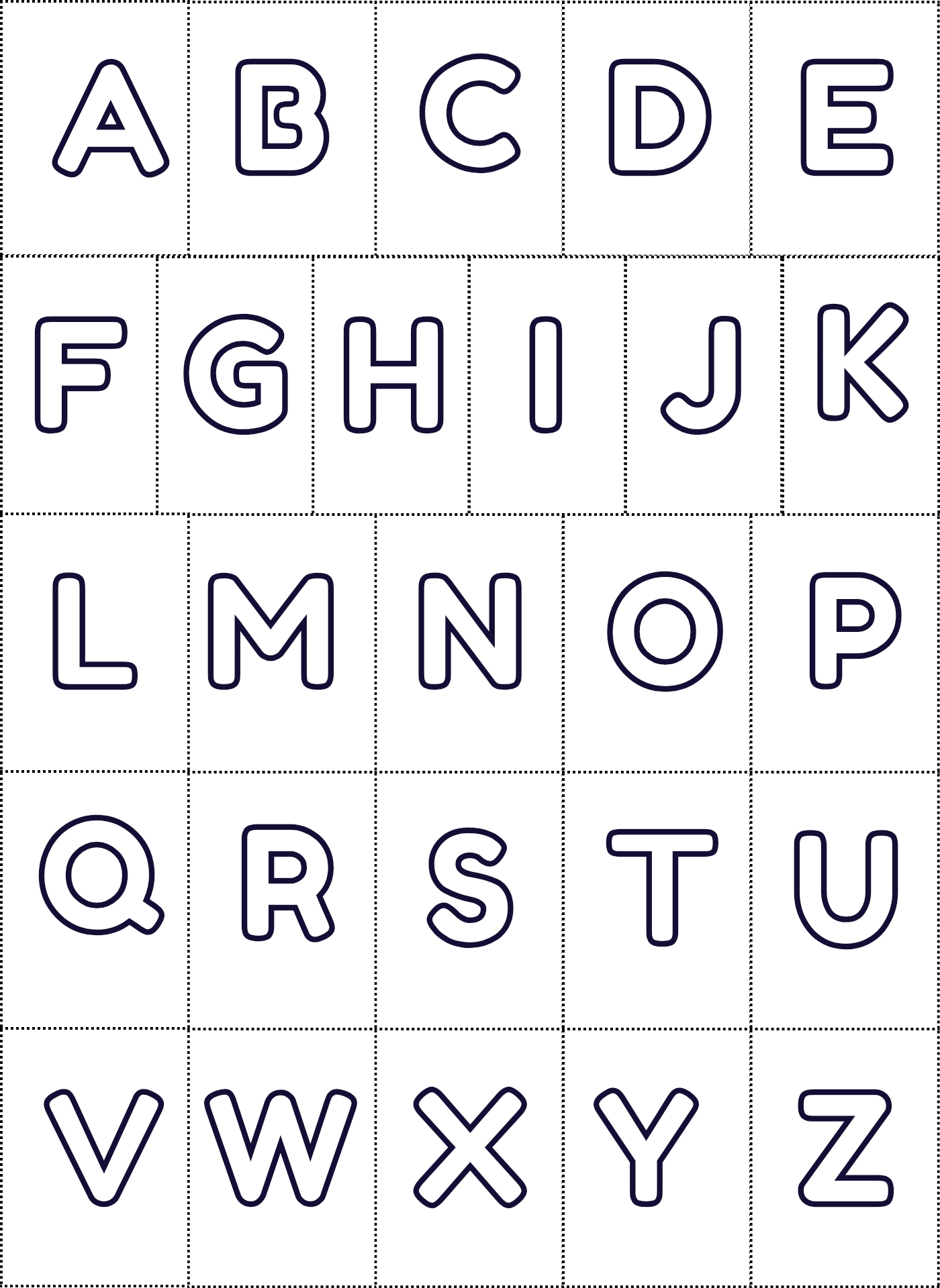 Post 2 Inch Alphabet Letters Printable Template 328219 Post 2 Inch Alphabet Letters Printable Template 328219