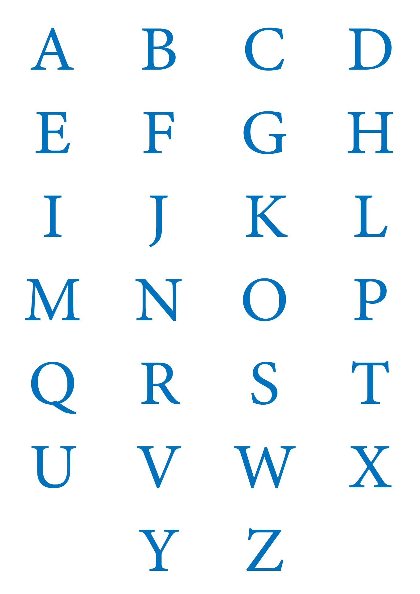 Post 5 Inch Printable Letters A Z 323443 Post 5 Inch Printable Letters A Z 323443