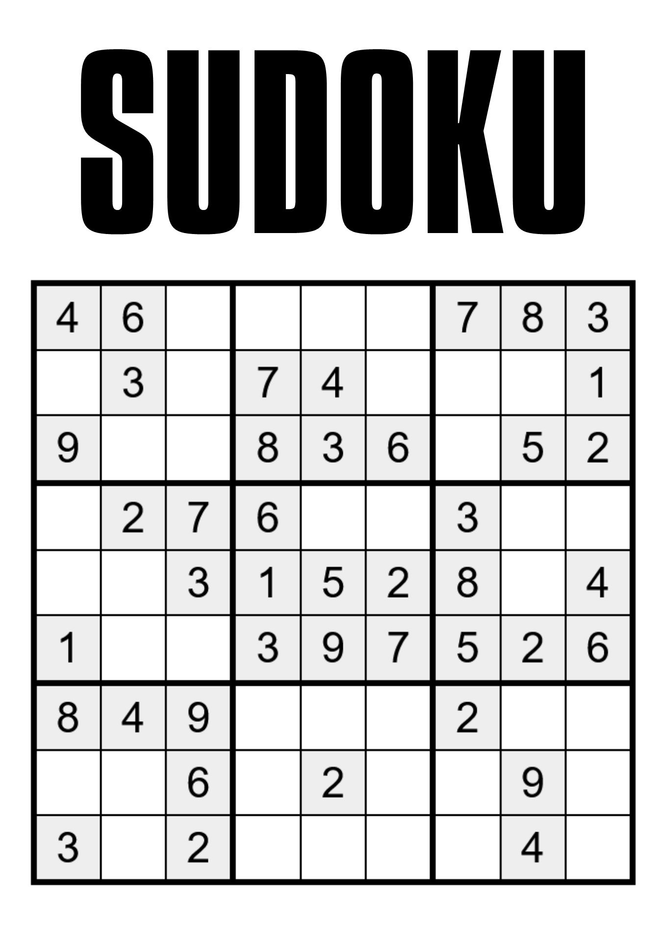 Post 6 X 6 Sudoku Printable 43311 Post 6 X 6 Sudoku Printable 43311