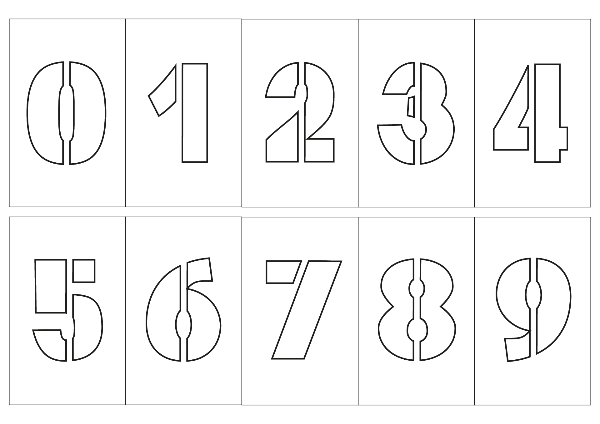 Post Big Printable Number 4 341796 Post Big Printable Number 4 341796