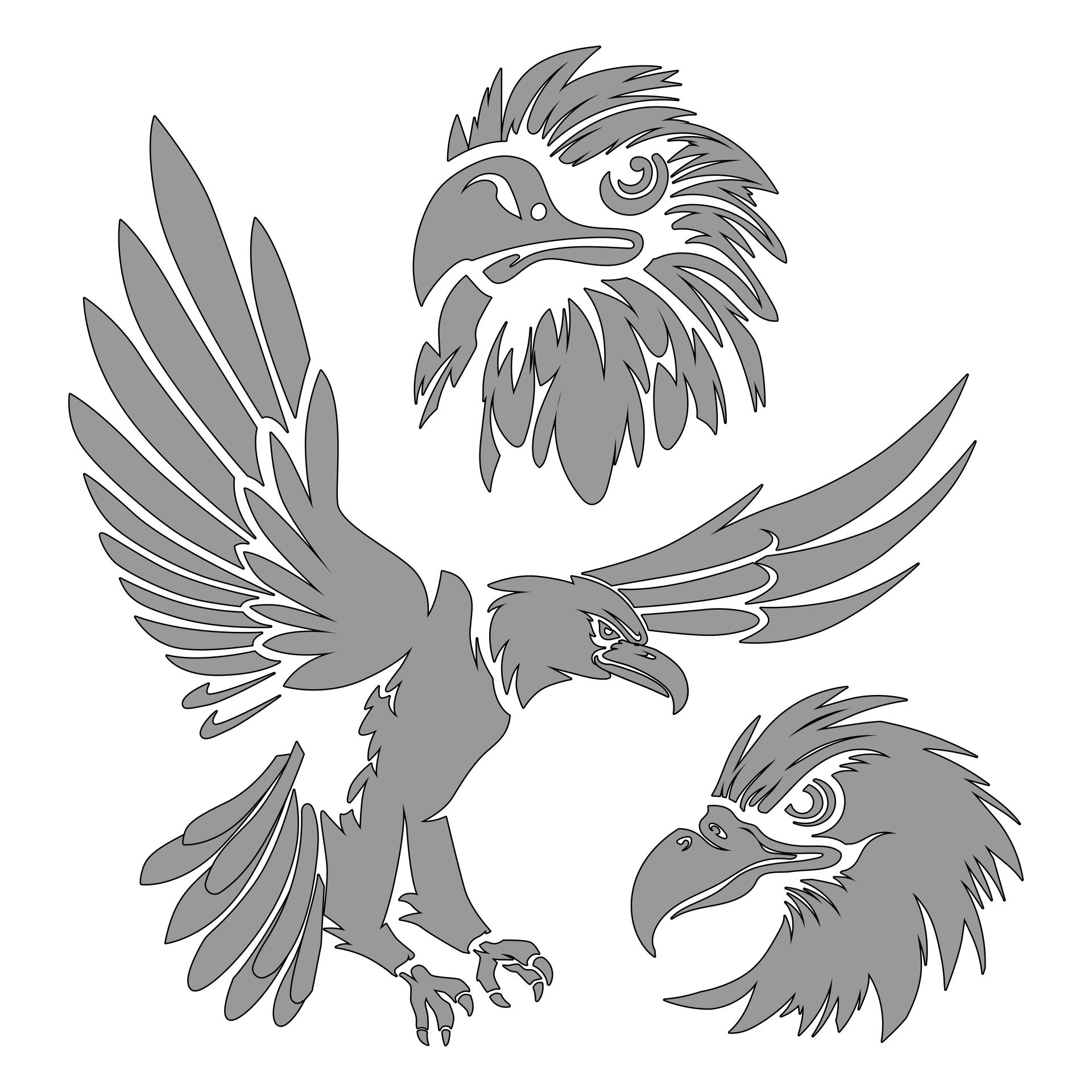 Post Eagle Template Printable 314797 Post Eagle Template Printable 314797