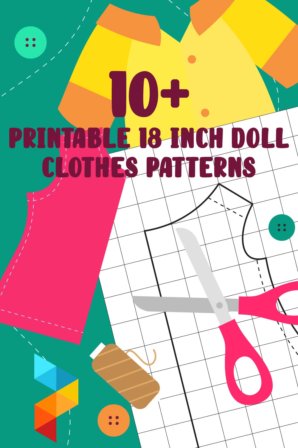 Post Free Printable 18 Inch Doll Clothes Patterns 114552