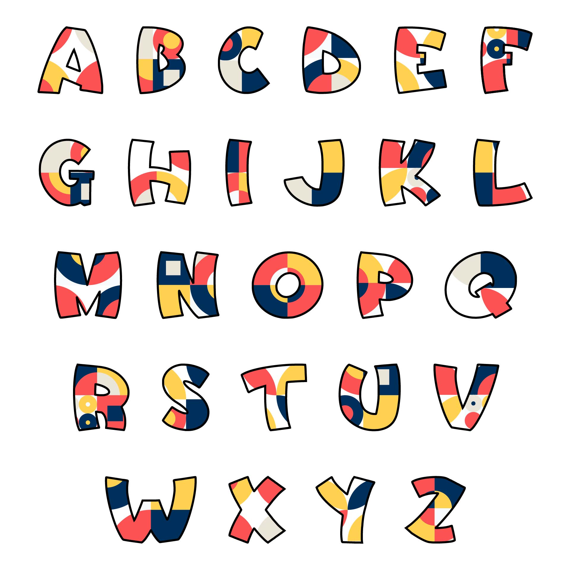 Post Free Printable Alphabet Applique Patterns 298179 Post Free Printable Alphabet Applique Patterns 298179