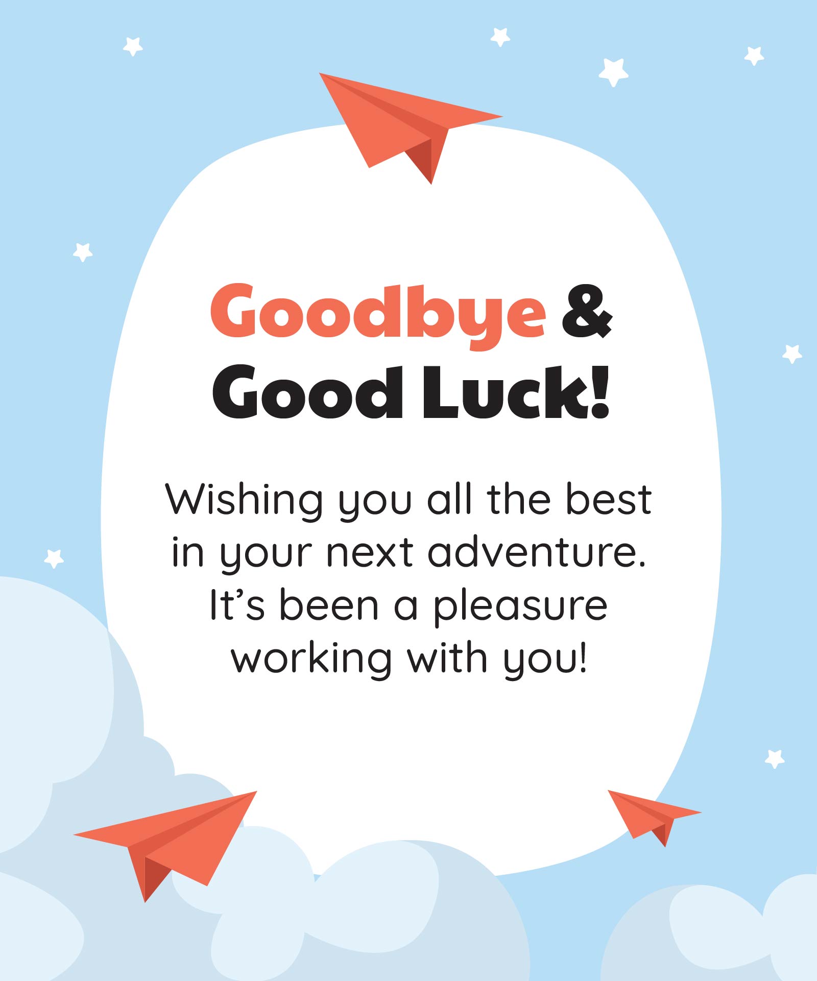Post Good Bye Cards Printable 374470