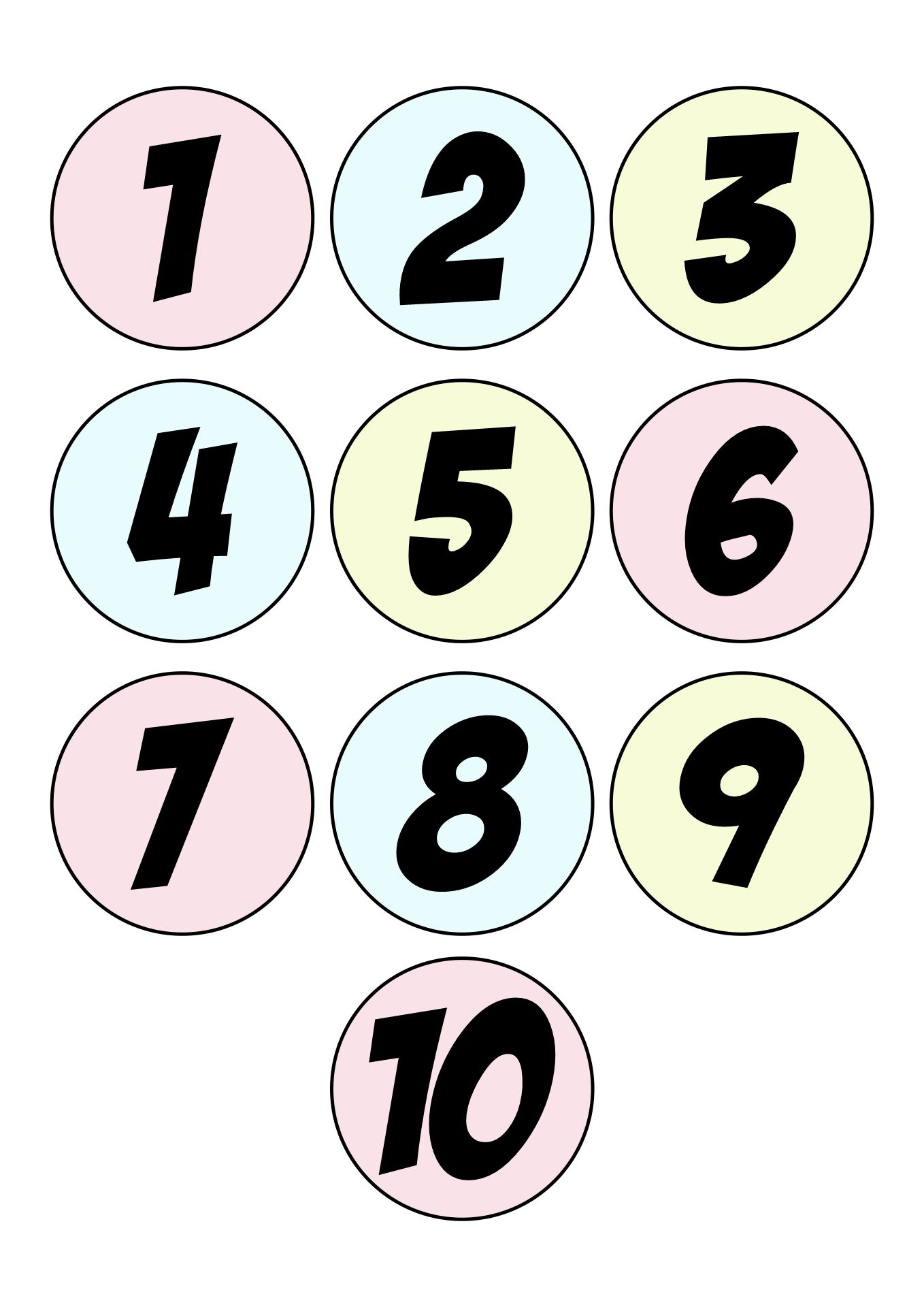 Post Printable Block Numbers 1 10 88293 Post Printable Block Numbers 1 10 88293