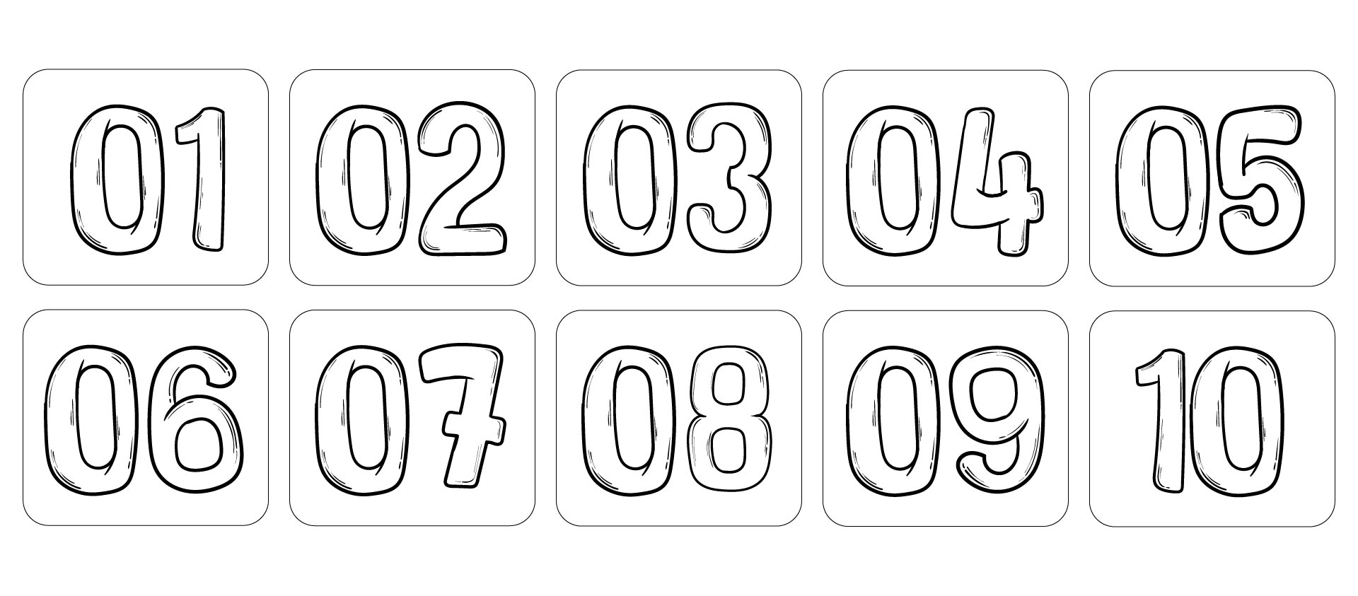 free printable bubble numbers 1 20 free printable bubble numbers 1 20