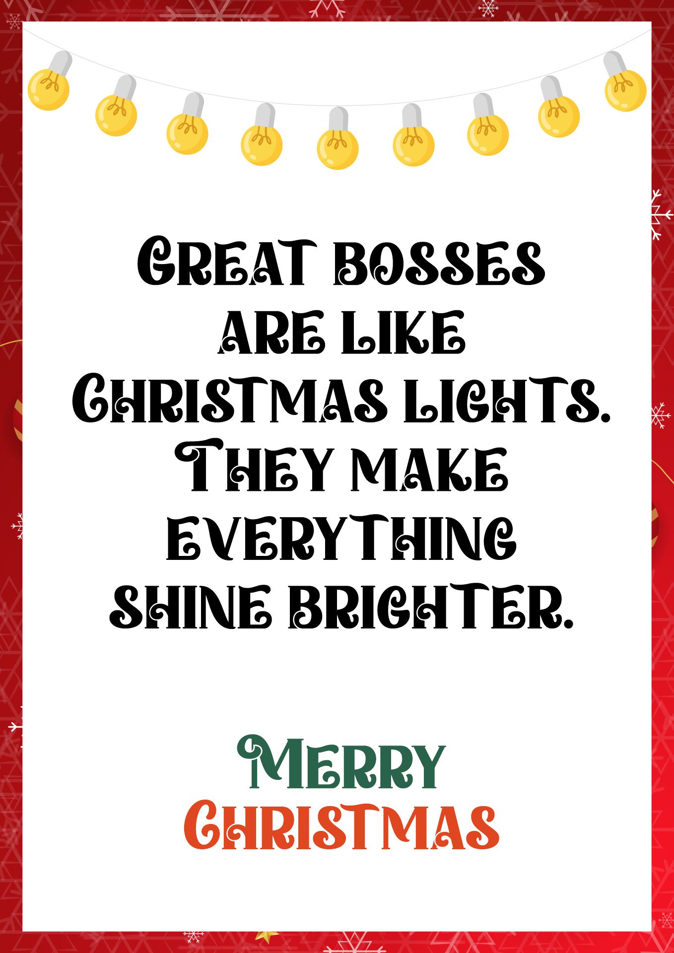 Post Printable Christmas Cards For Boss 338835