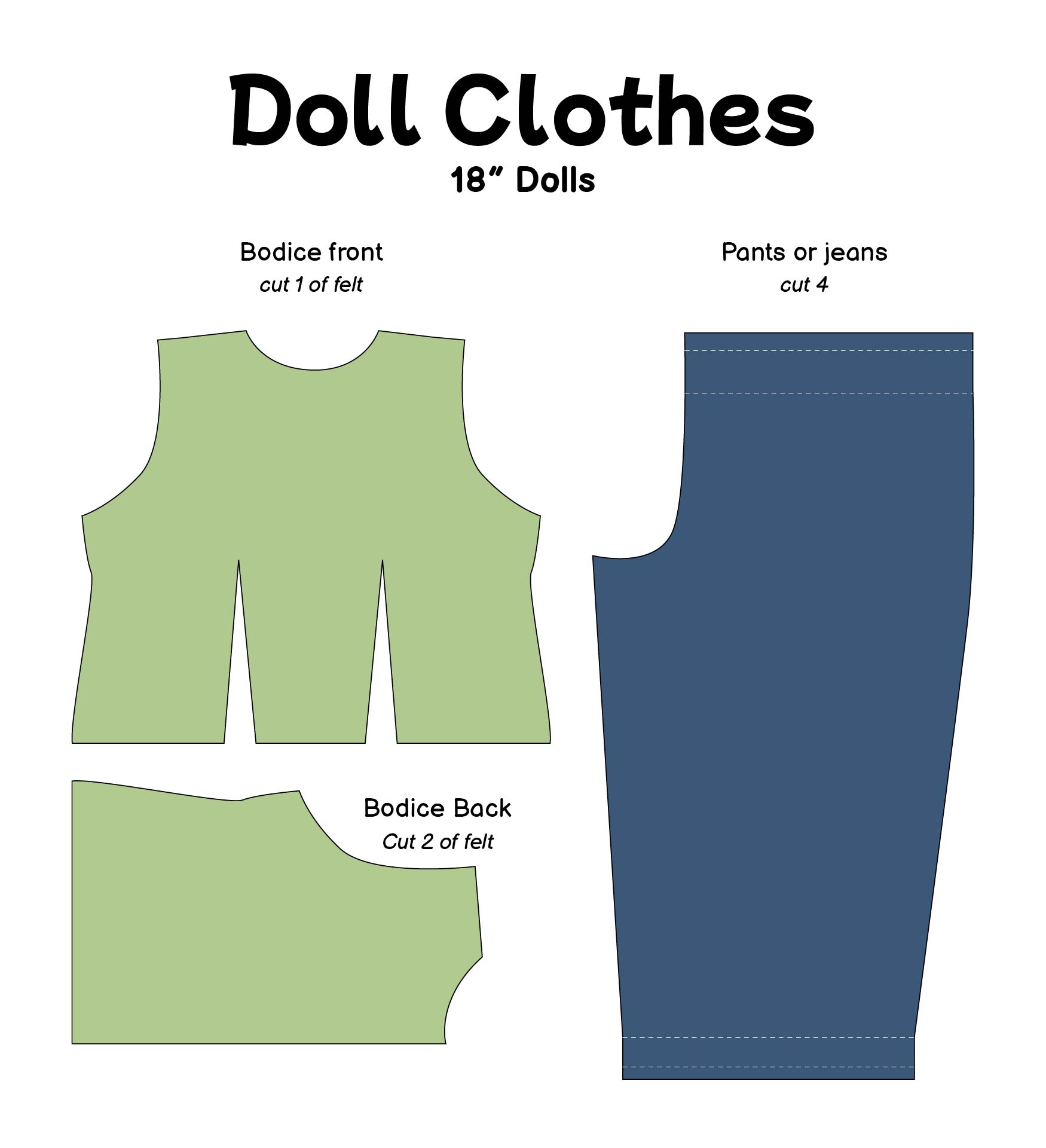 Post Printable Doll Clothes Patterns 411572 Post Printable Doll Clothes Patterns 411572