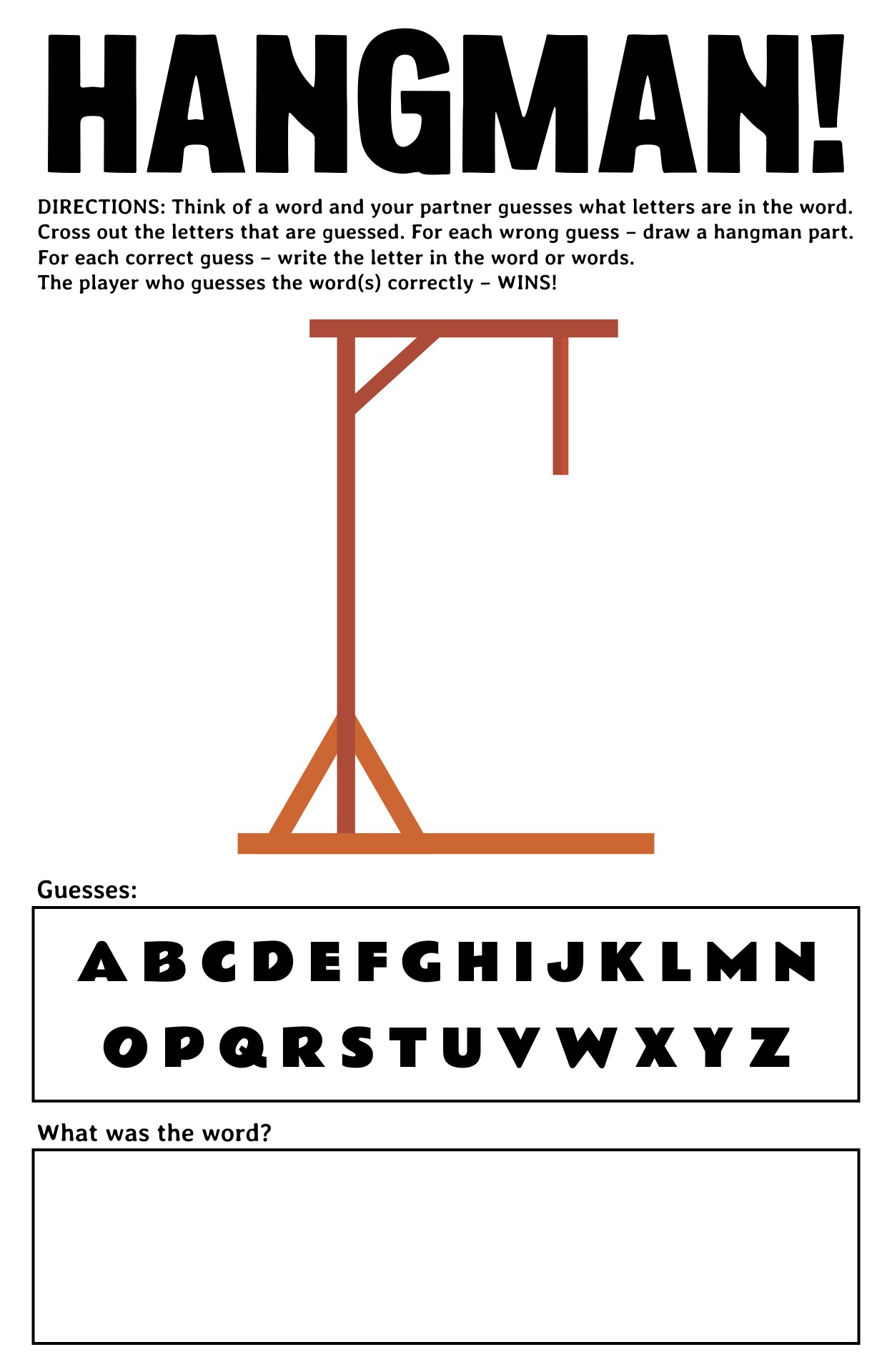 Post Printable Hangman Words For Seniors 23607 Post Printable Hangman Words For Seniors 23607