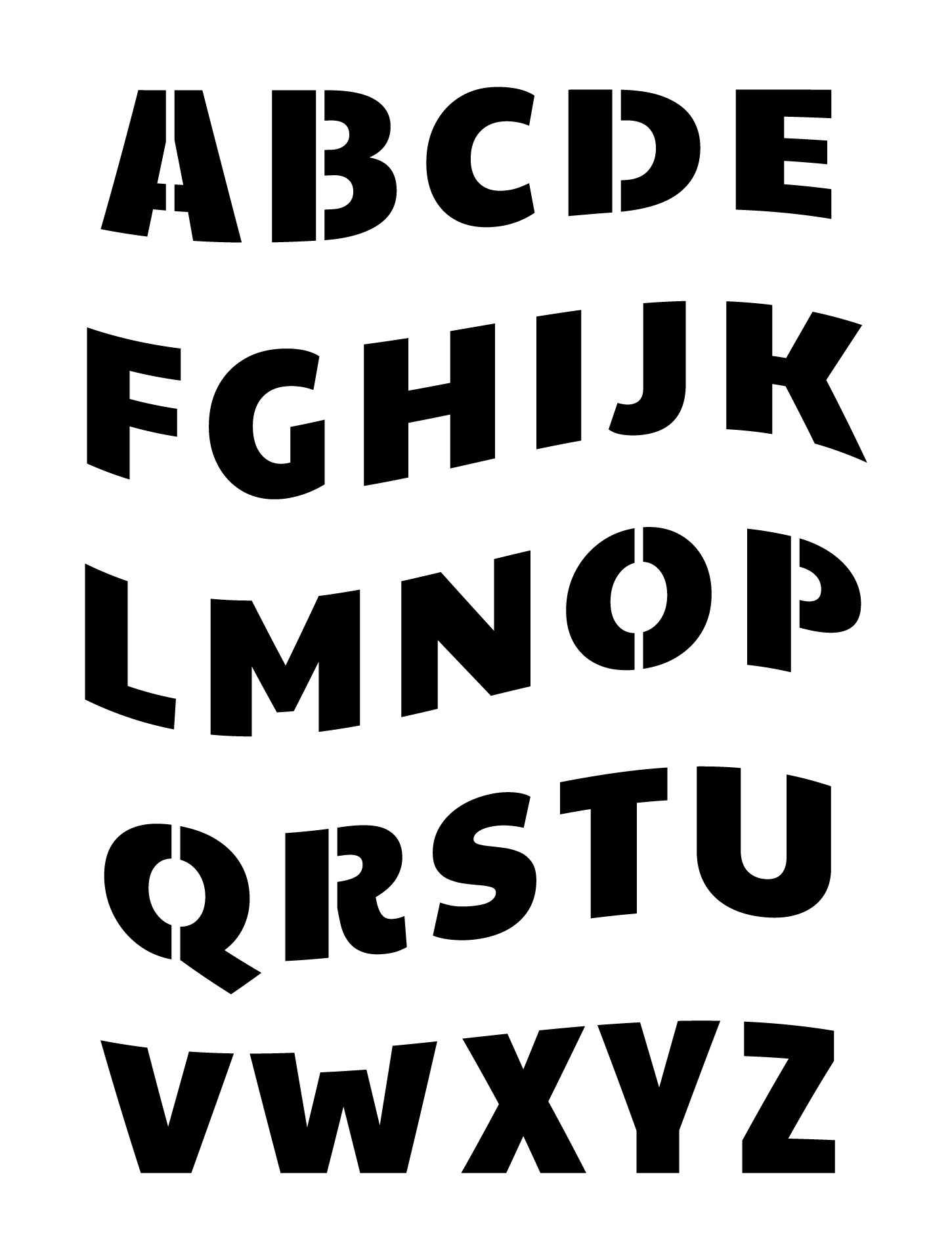 Post Printable Letter Fonts 114740 Post Printable Letter Fonts 114740