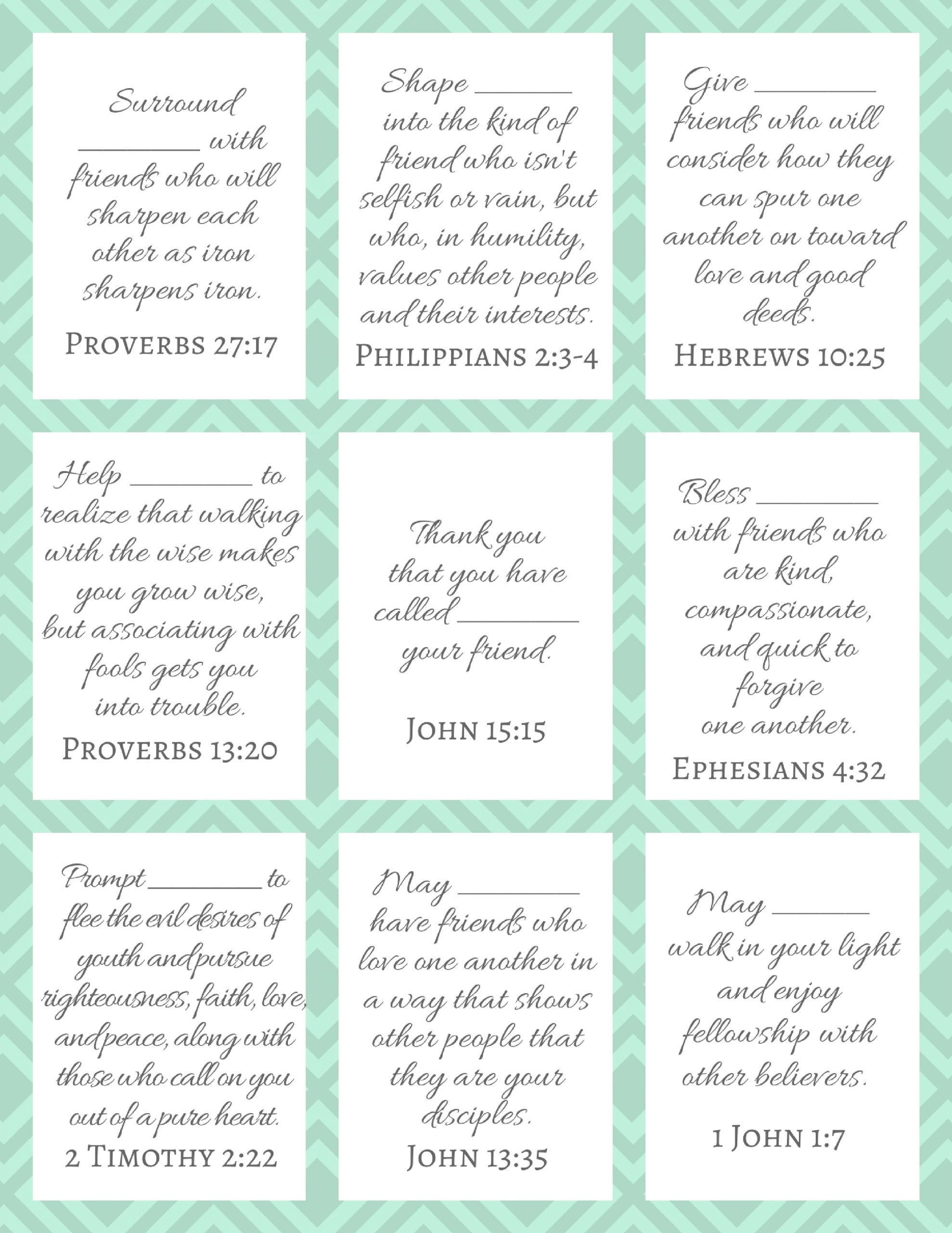 Prayer Cards Prayer Cards