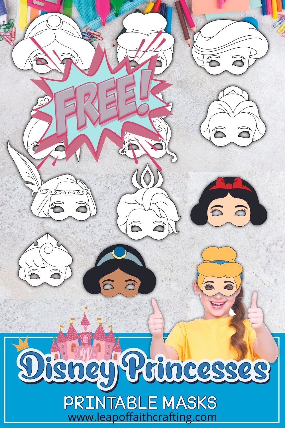 Princess Masks Printable Free Princess Masks Printable Free