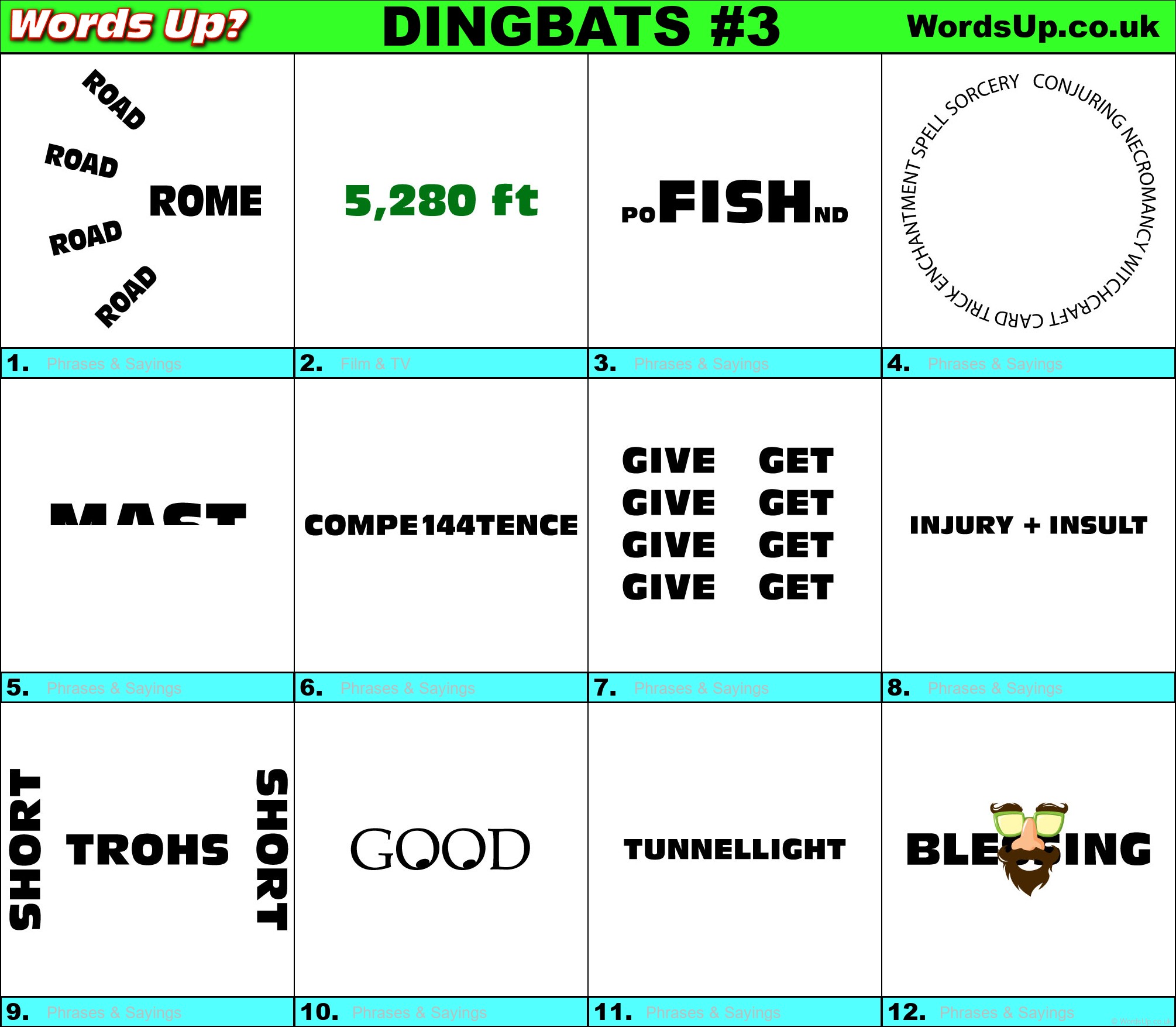 Print Dingbats