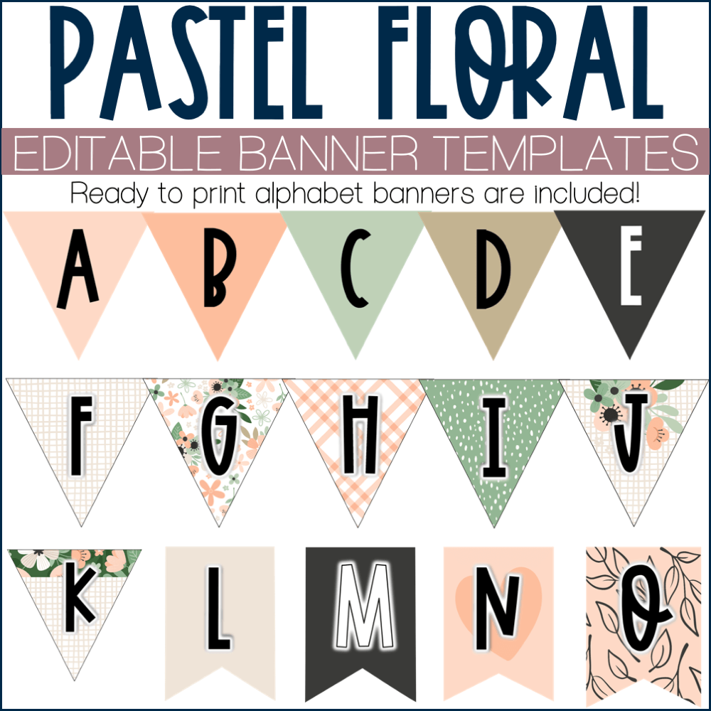 Printable Banner Templates Printable Banner Templates