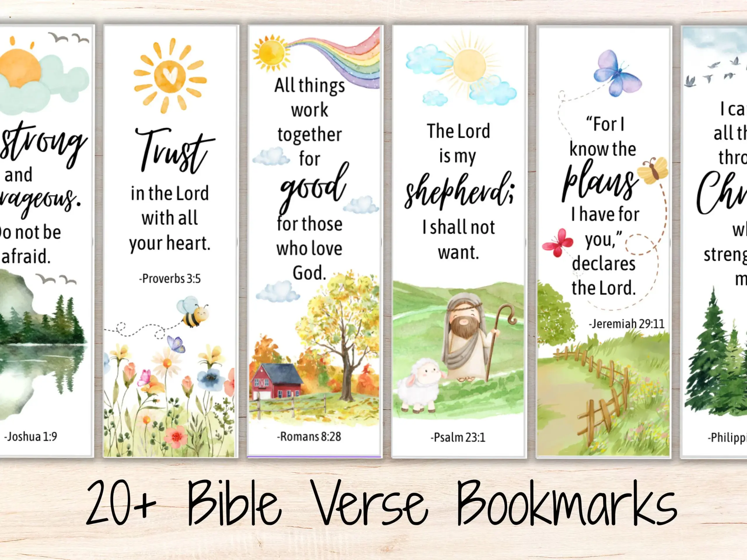 free printable bible bookmarks templates