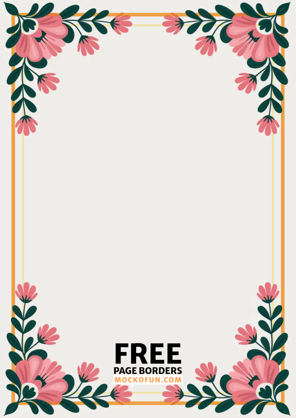 Printable Page Borders Printable Page Borders
