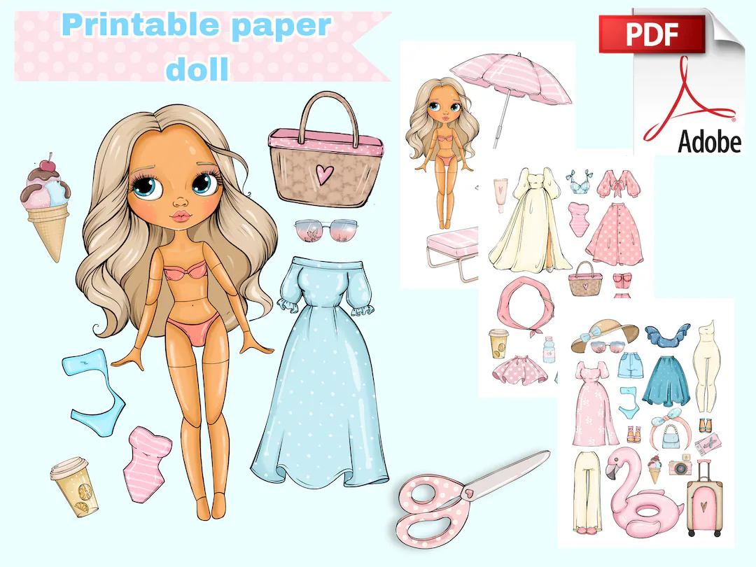 free printable paper dolls