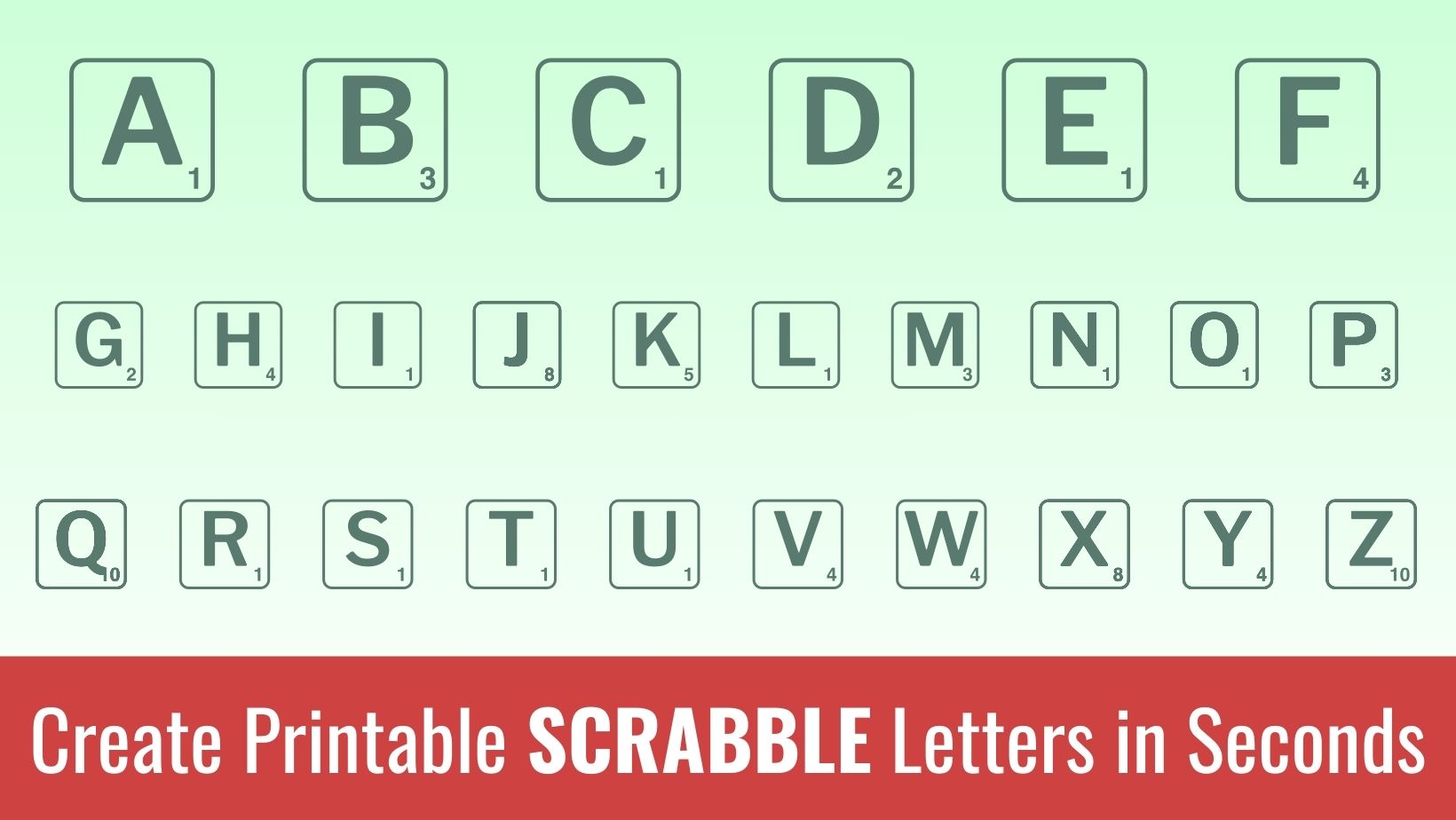 free printable scrabble tiles