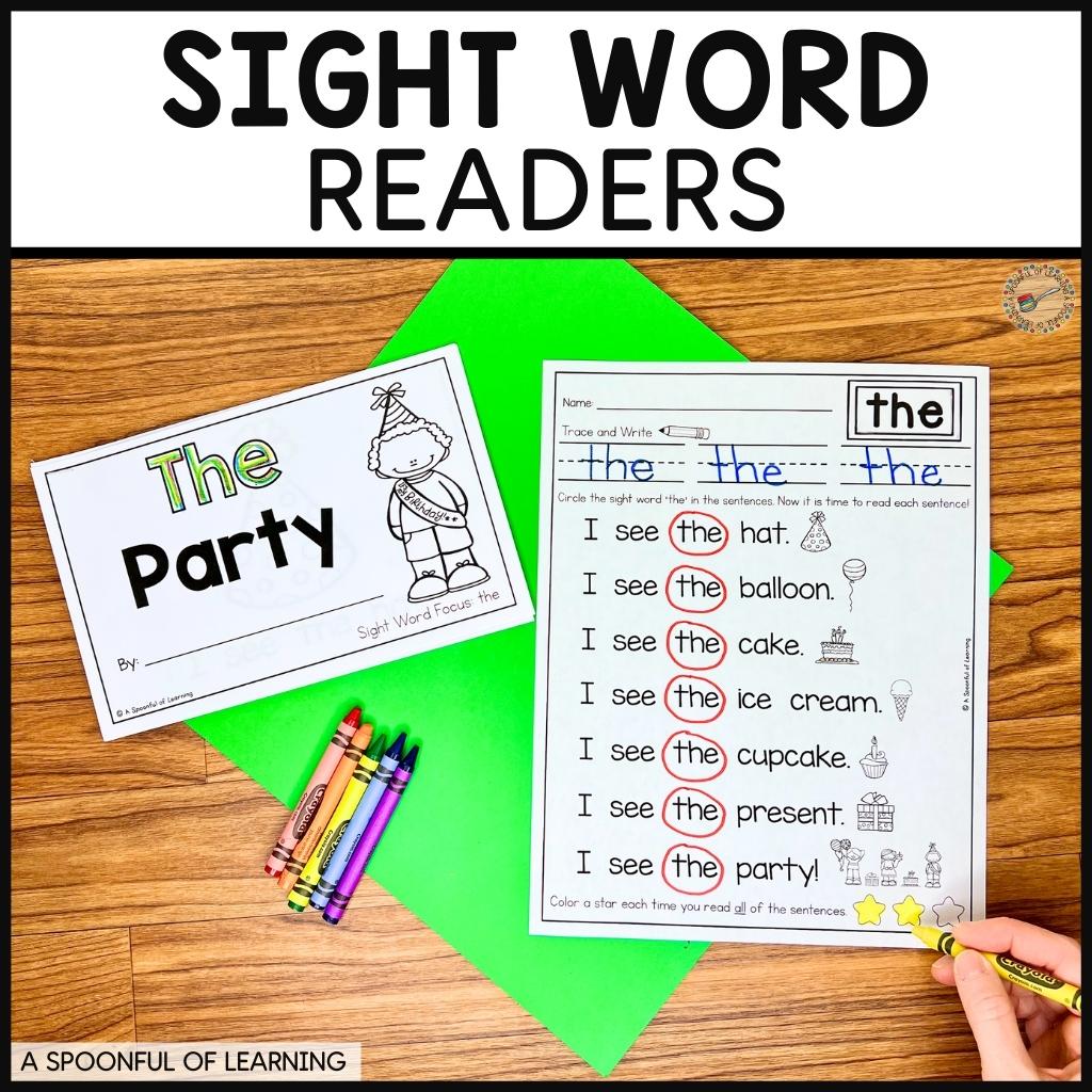 Printable Sight Word Readers Printable Sight Word Readers