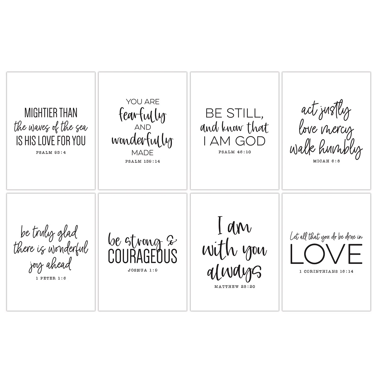 Printable Spring Bible Scripture Tags