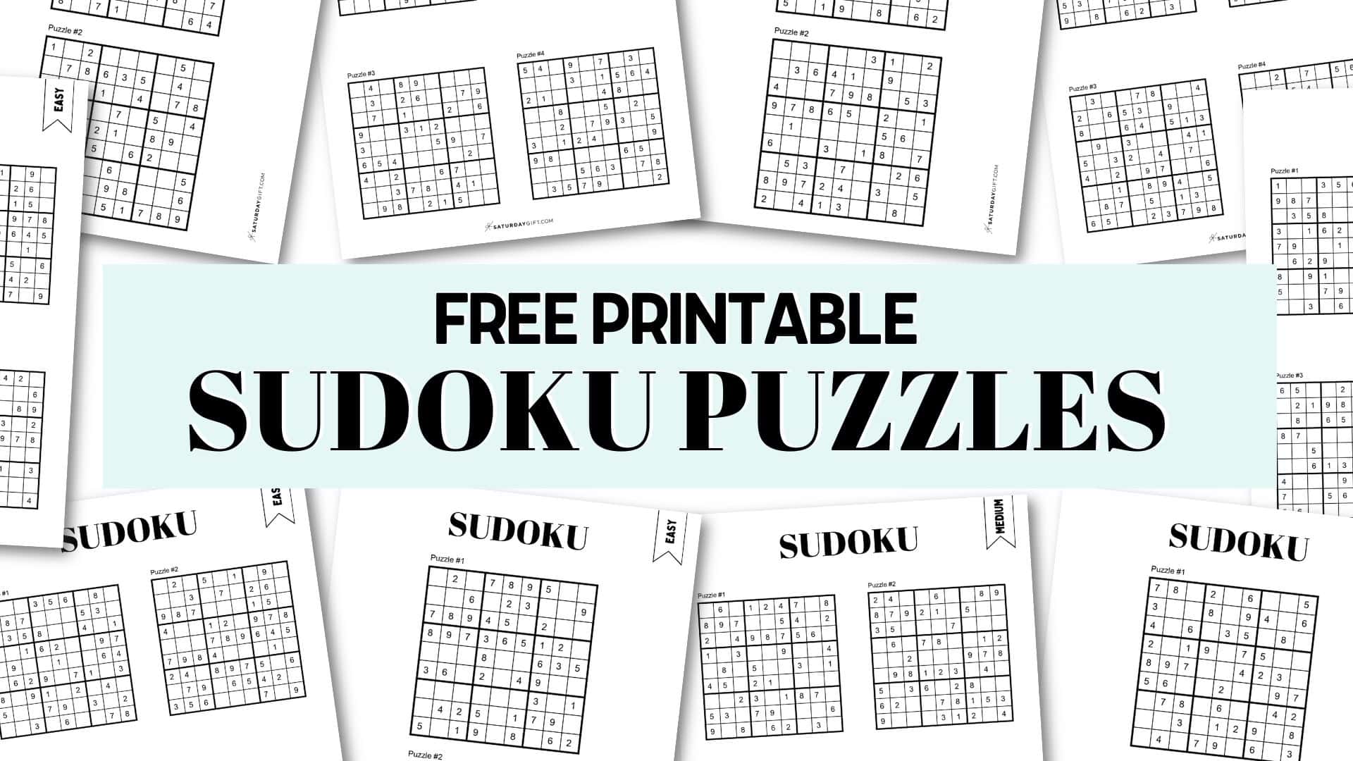 Printable Sudoku Printable Sudoku