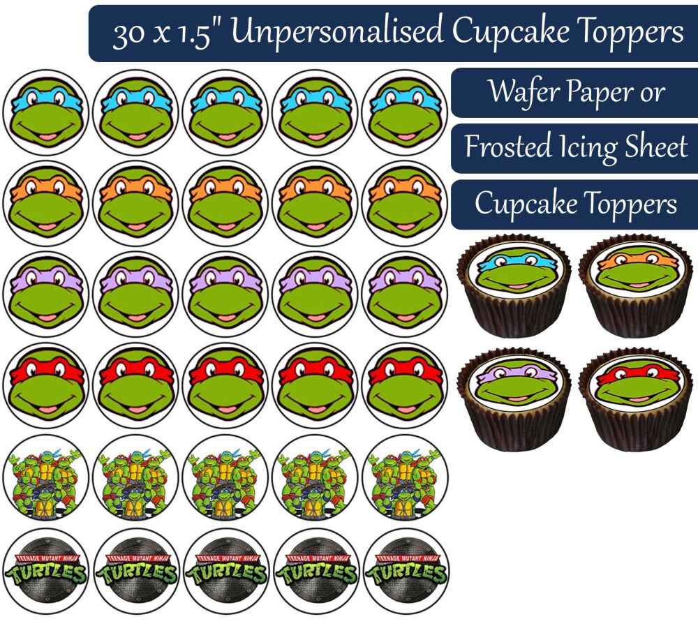Prod 6156727 Teenage Mutant Ninja Turtles 30 Cupcake Toppers Prod 6156727 Teenage Mutant Ninja Turtles 30 Cupcake Toppers