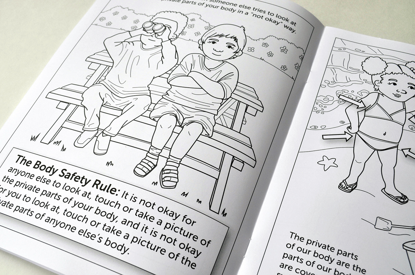 Safe Touch Coloring Book Safe Touch Coloring Book