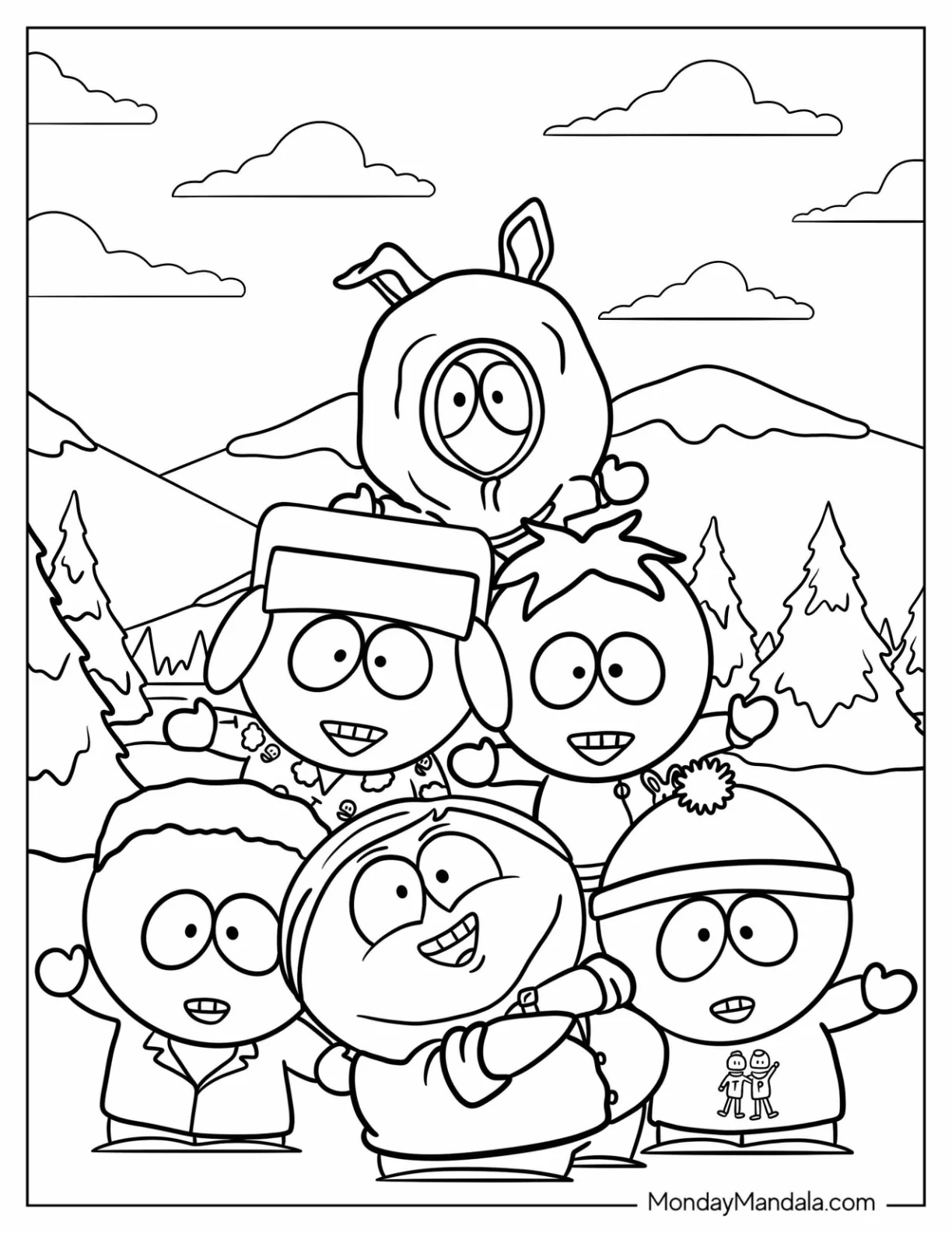 South Park Coloring Pages