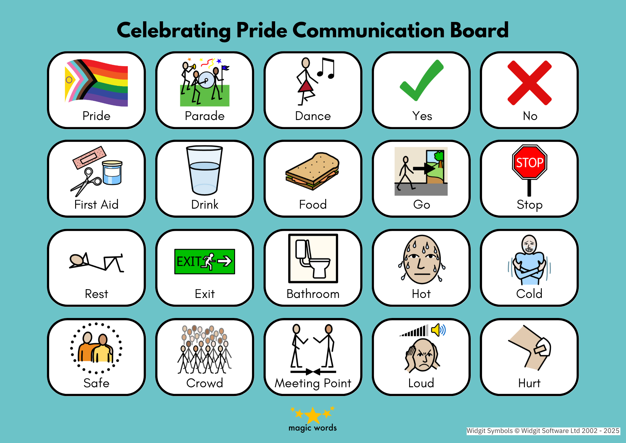 free printable widgit symbols
