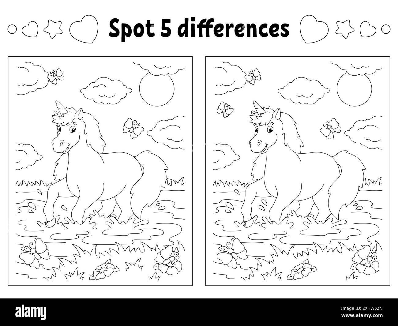 Spot The Difference Puzzle Spot The Difference Puzzle