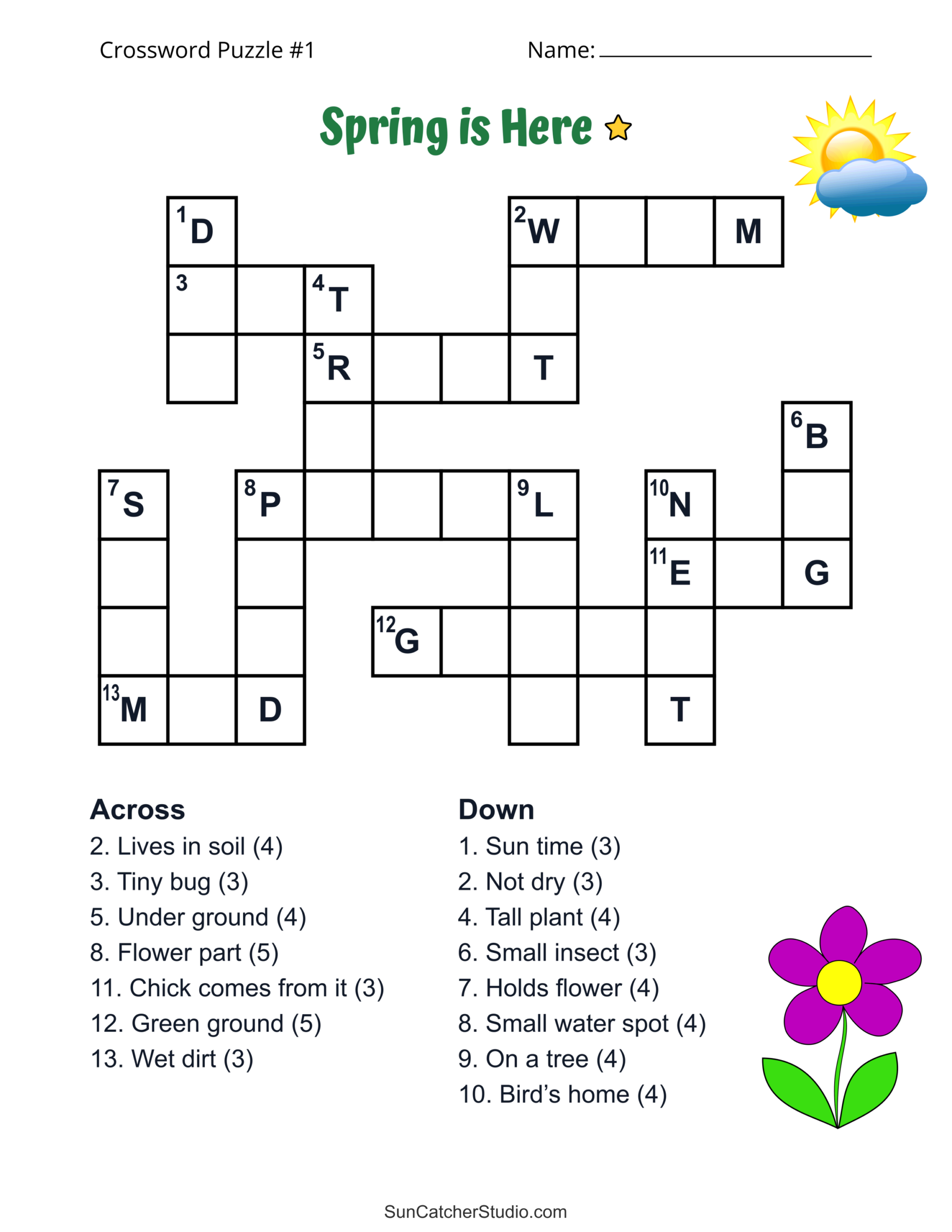 printable crossword puzzles medium difficulty