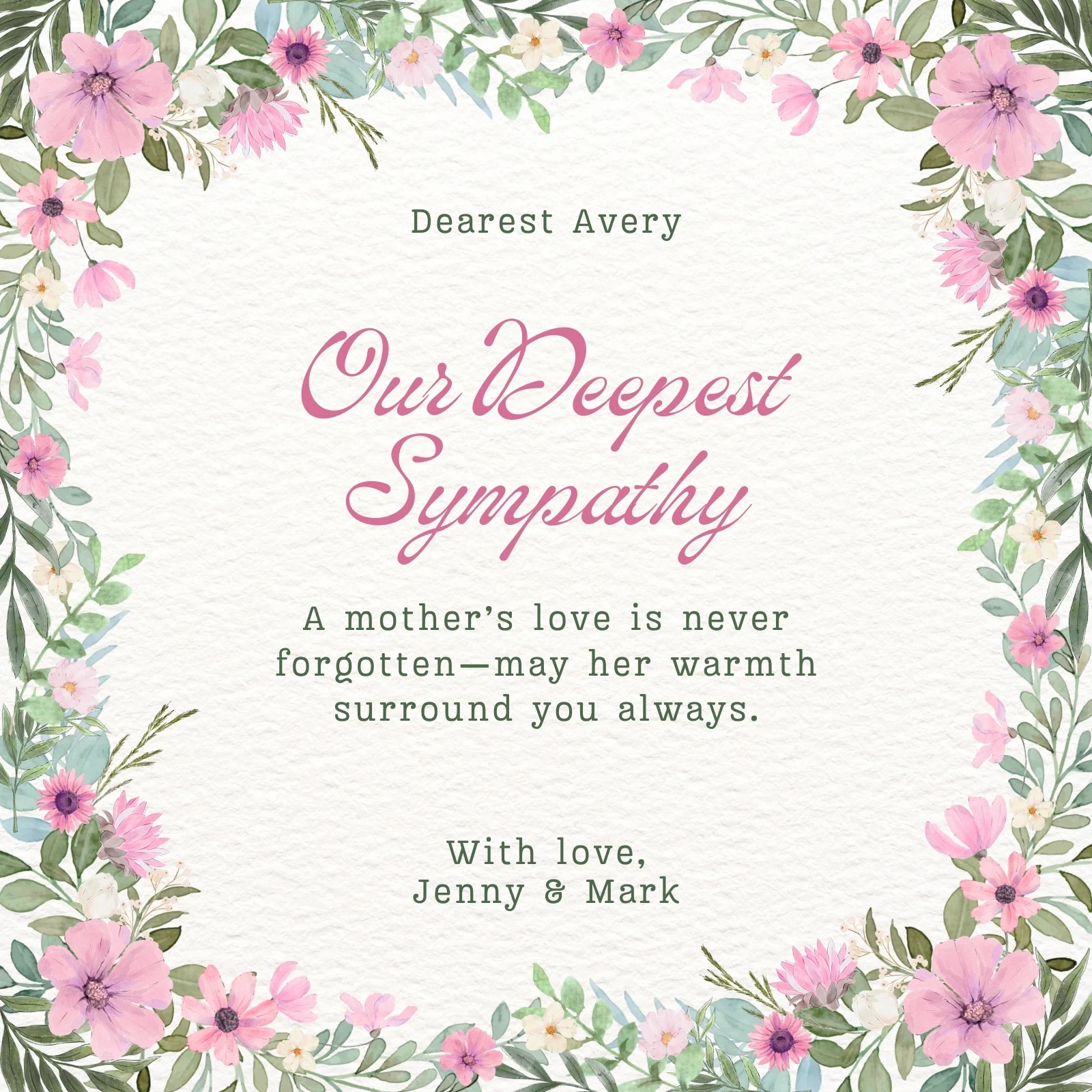 Sympathy Sympathy