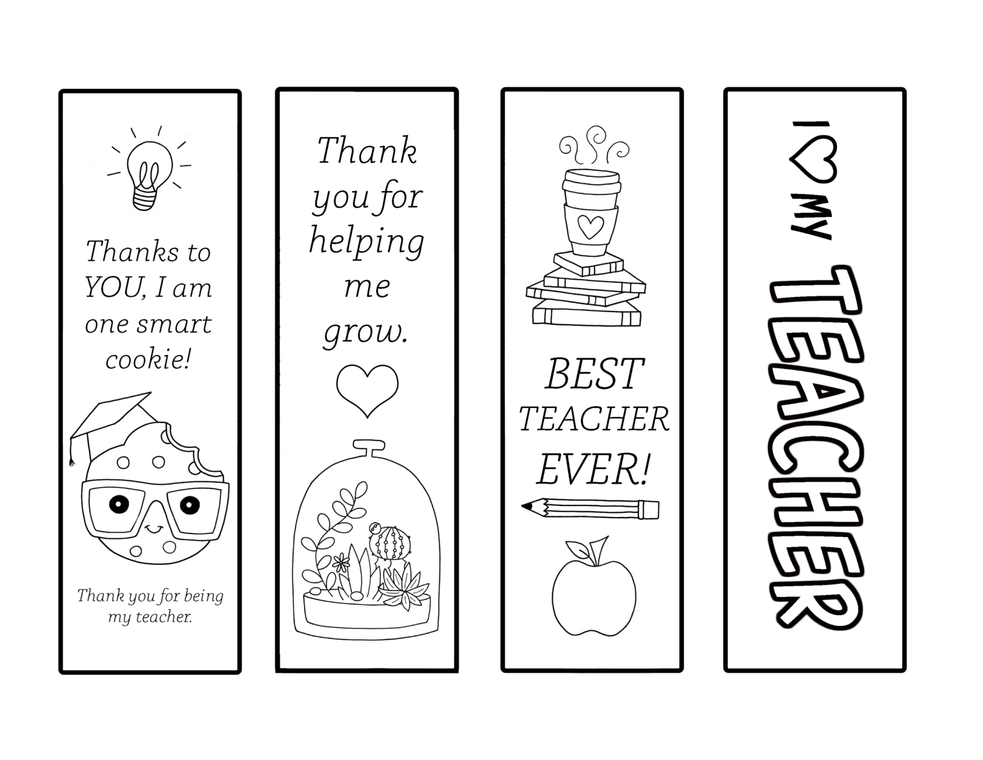 Teacher Appreciation Week Printables Teacher Appreciation Week Printables