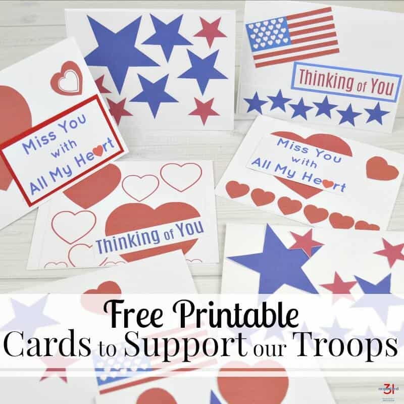 Thank Veteran Cards Free Printable