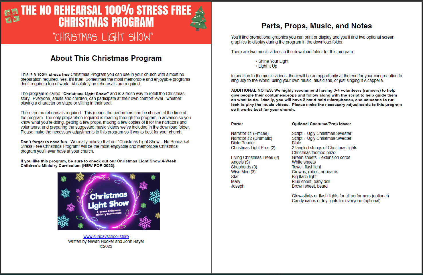 The No Rehearsal 100 No Stress Christmas Program The No Rehearsal 100 No Stress Christmas Program