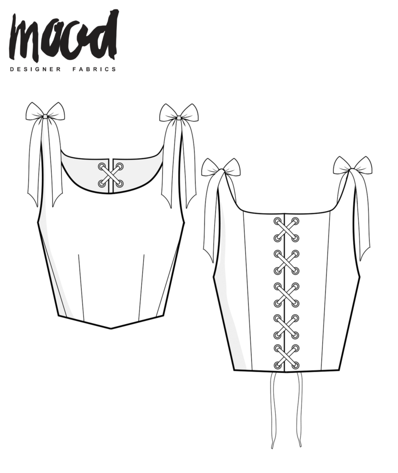 The Spearmint Corset Free Sewing Pattern The Spearmint Corset Free Sewing Pattern