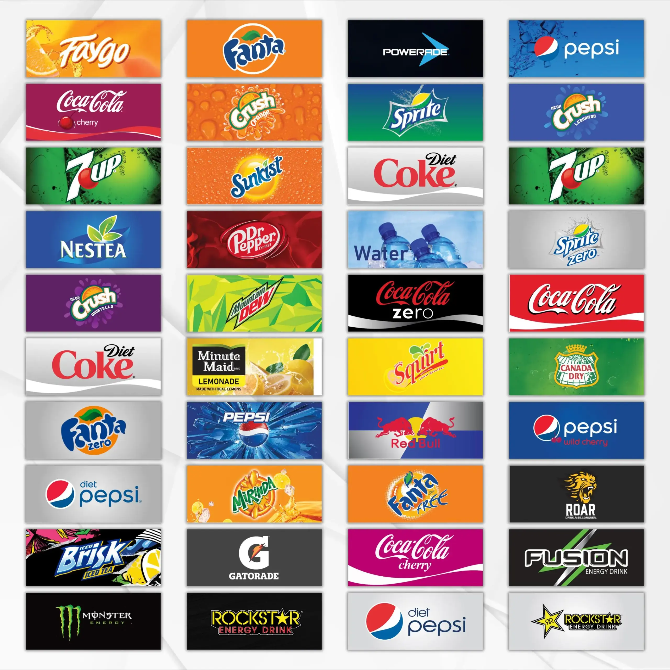 Vending Machine Labels Soda Pop Vending Machine Labels Soda Pop